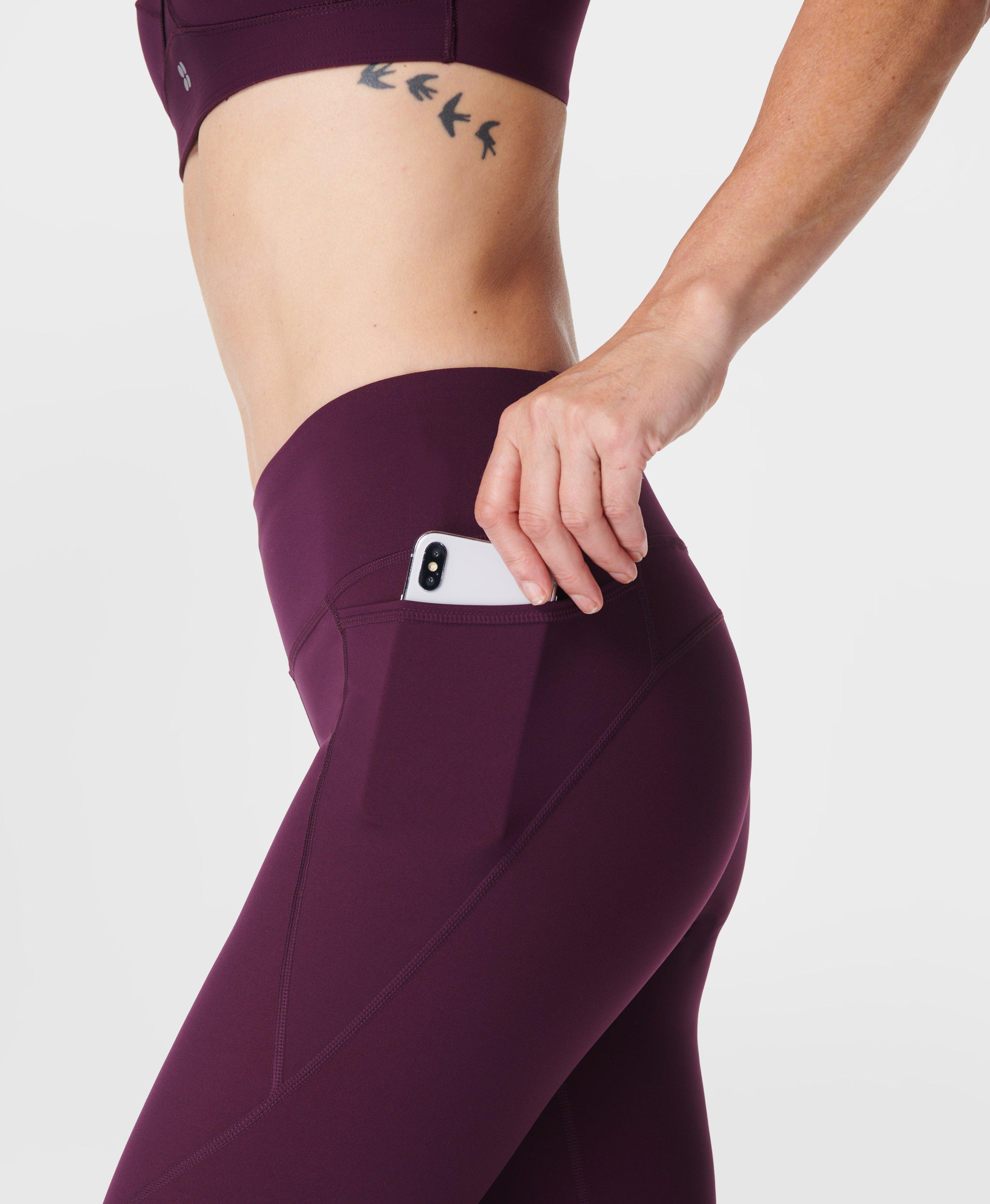 Power Workout Leggings Midnight Cherry Purple Women s Leggings Sweaty Betty