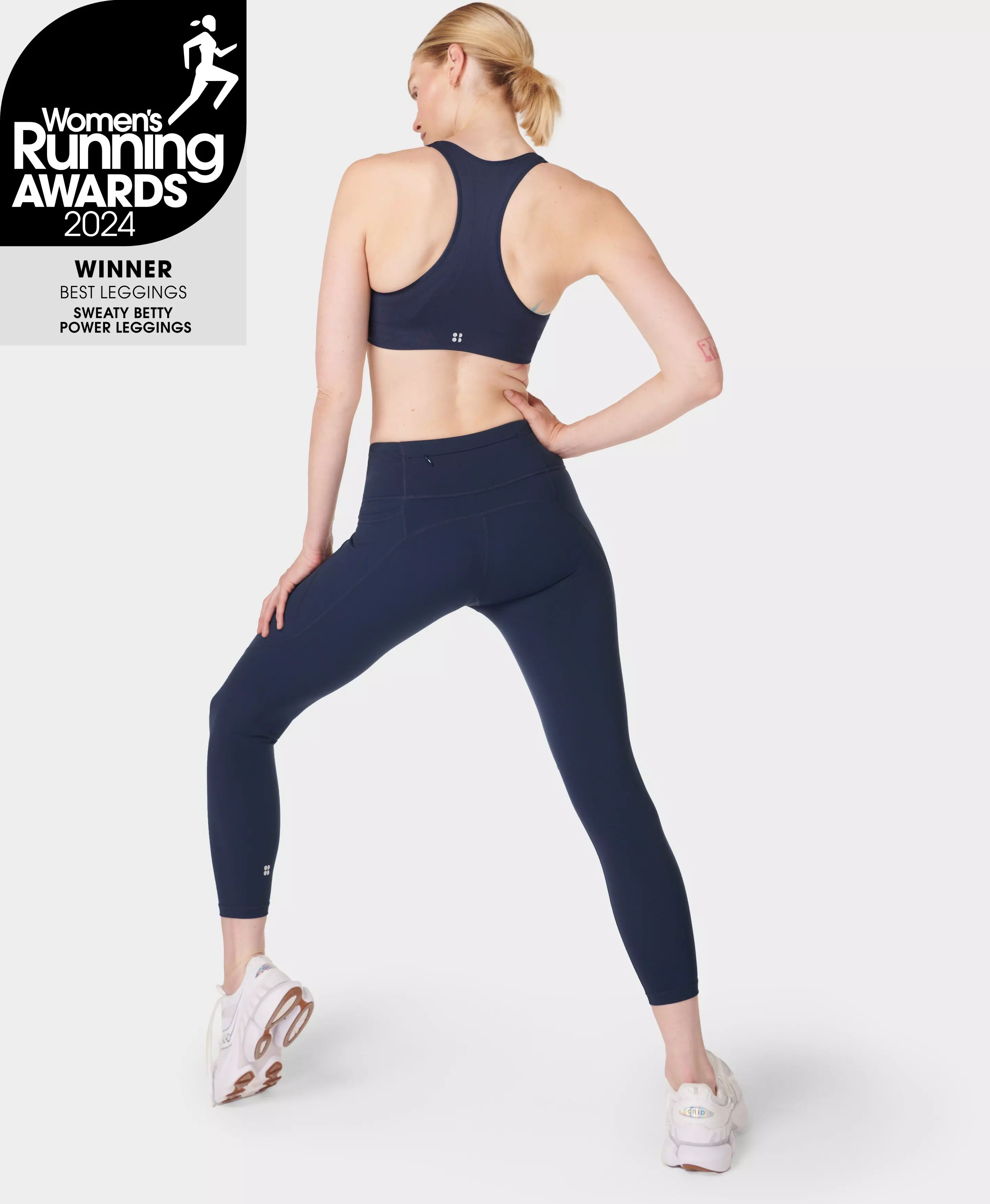 Power UltraSculpt High-Waisted Workout Leggings - Trek Green