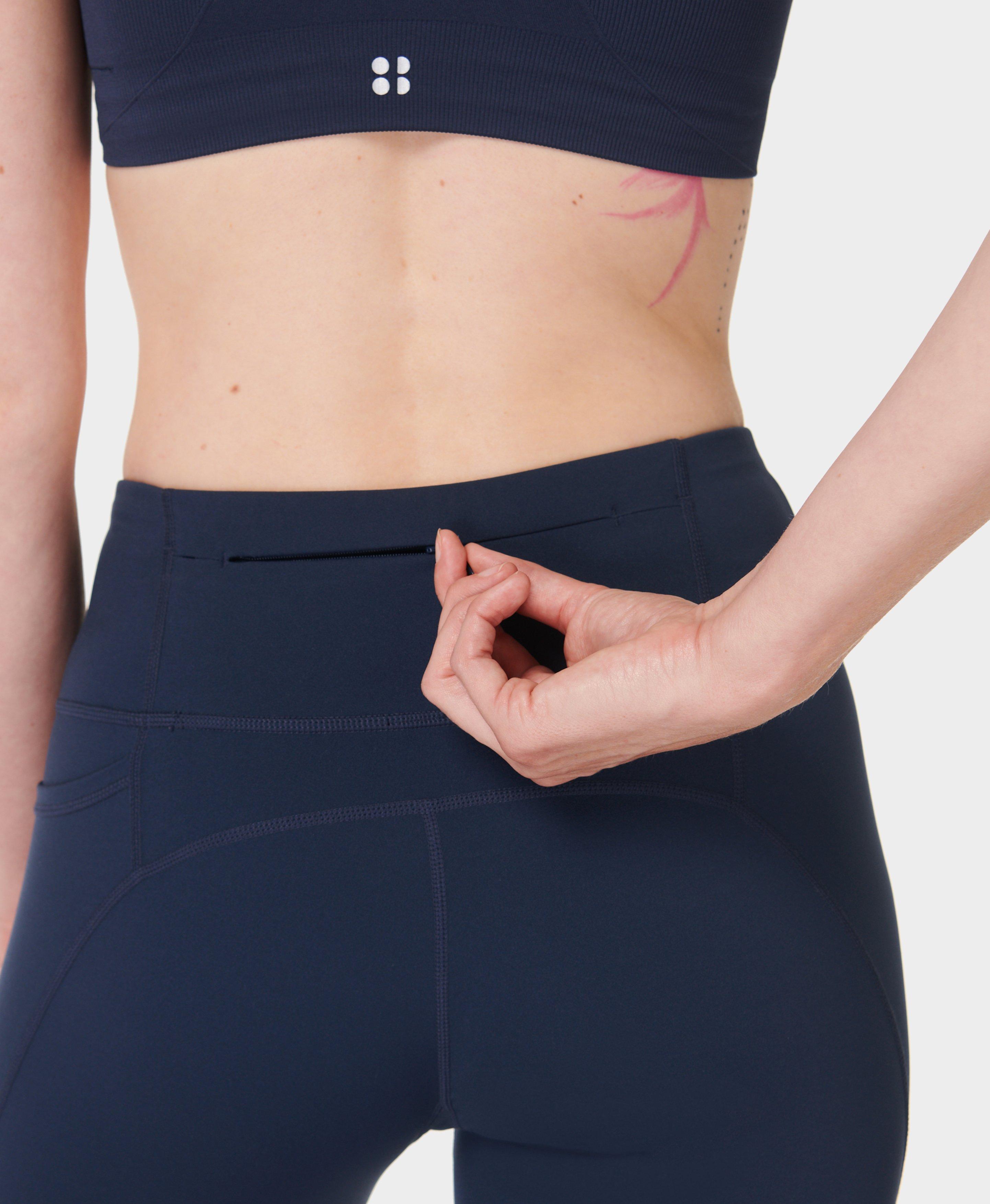 7/8 Sculpting High Waisted Pocket Legging Navy