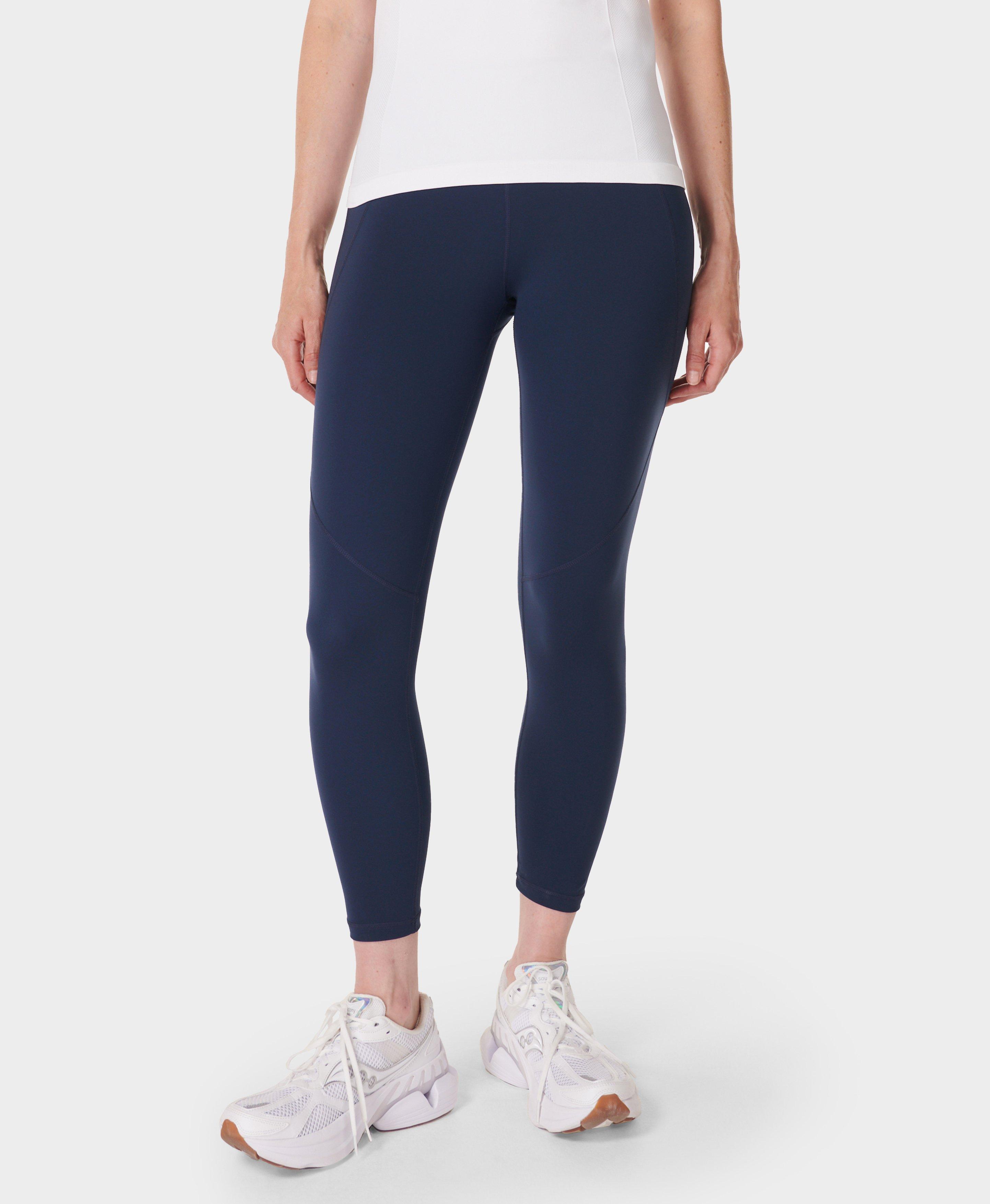 Womens navy on sale blue leggings