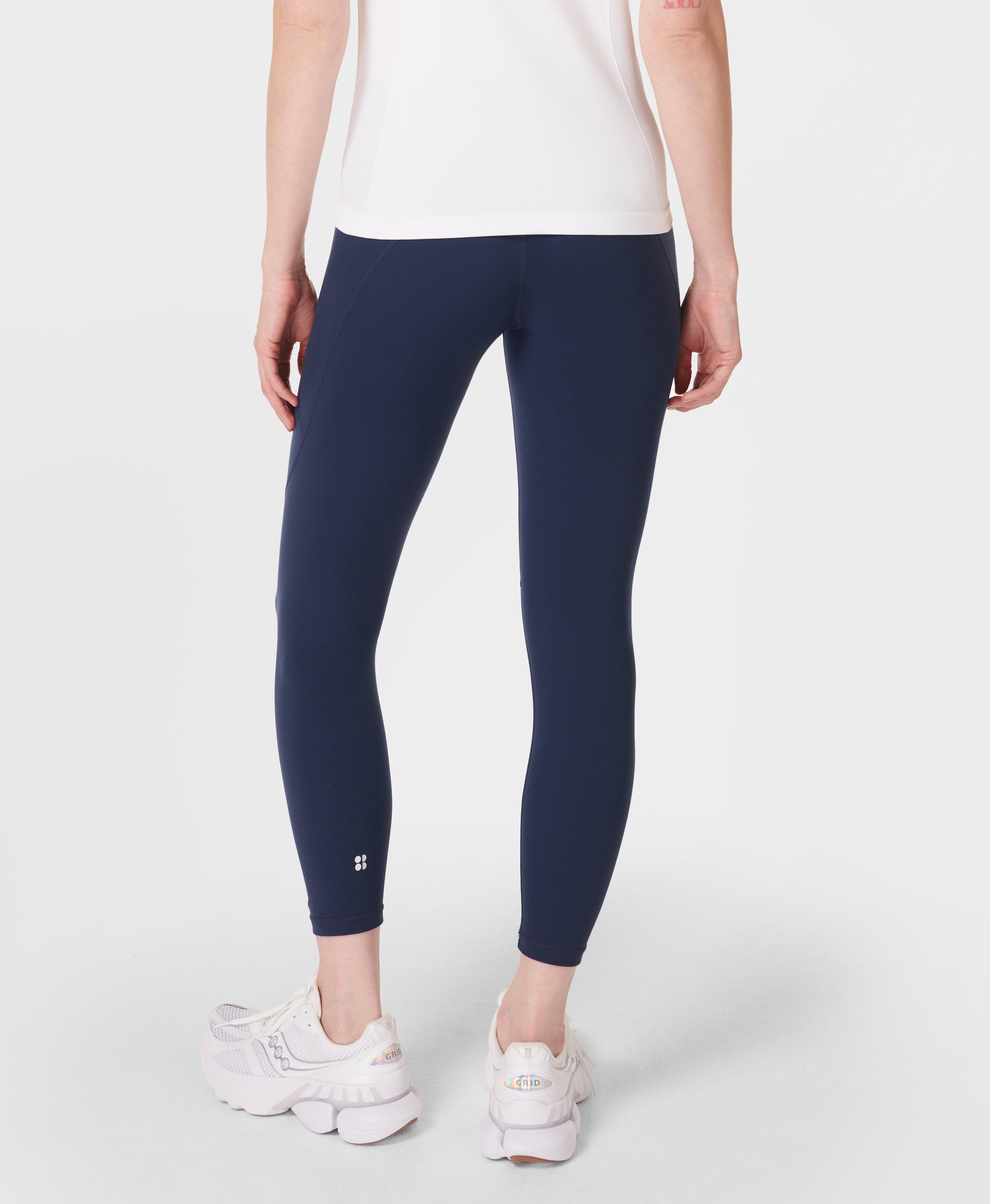 Navy Blue Used Women's Lululemon Leggings size 4