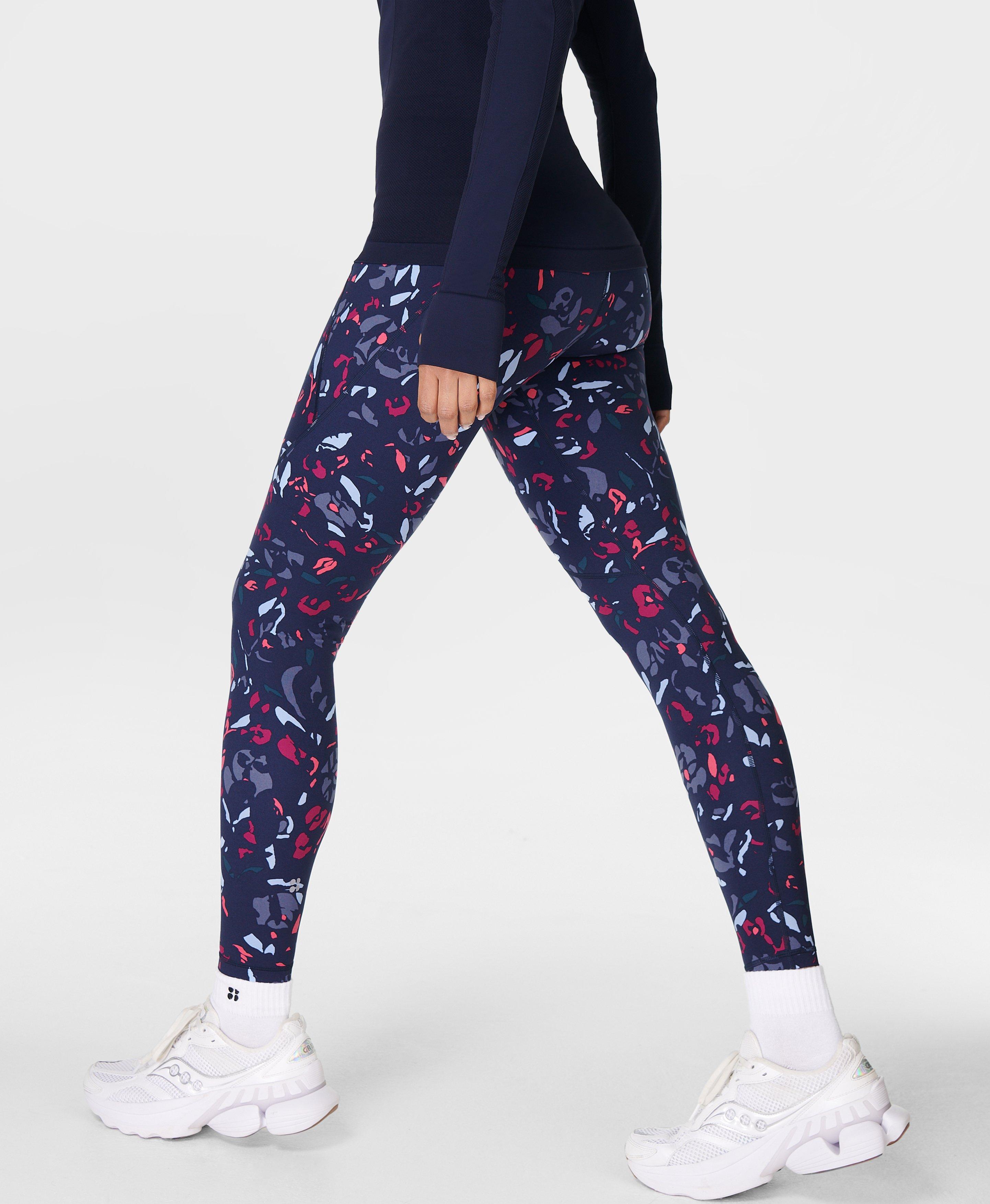 Navy floral leggings hotsell