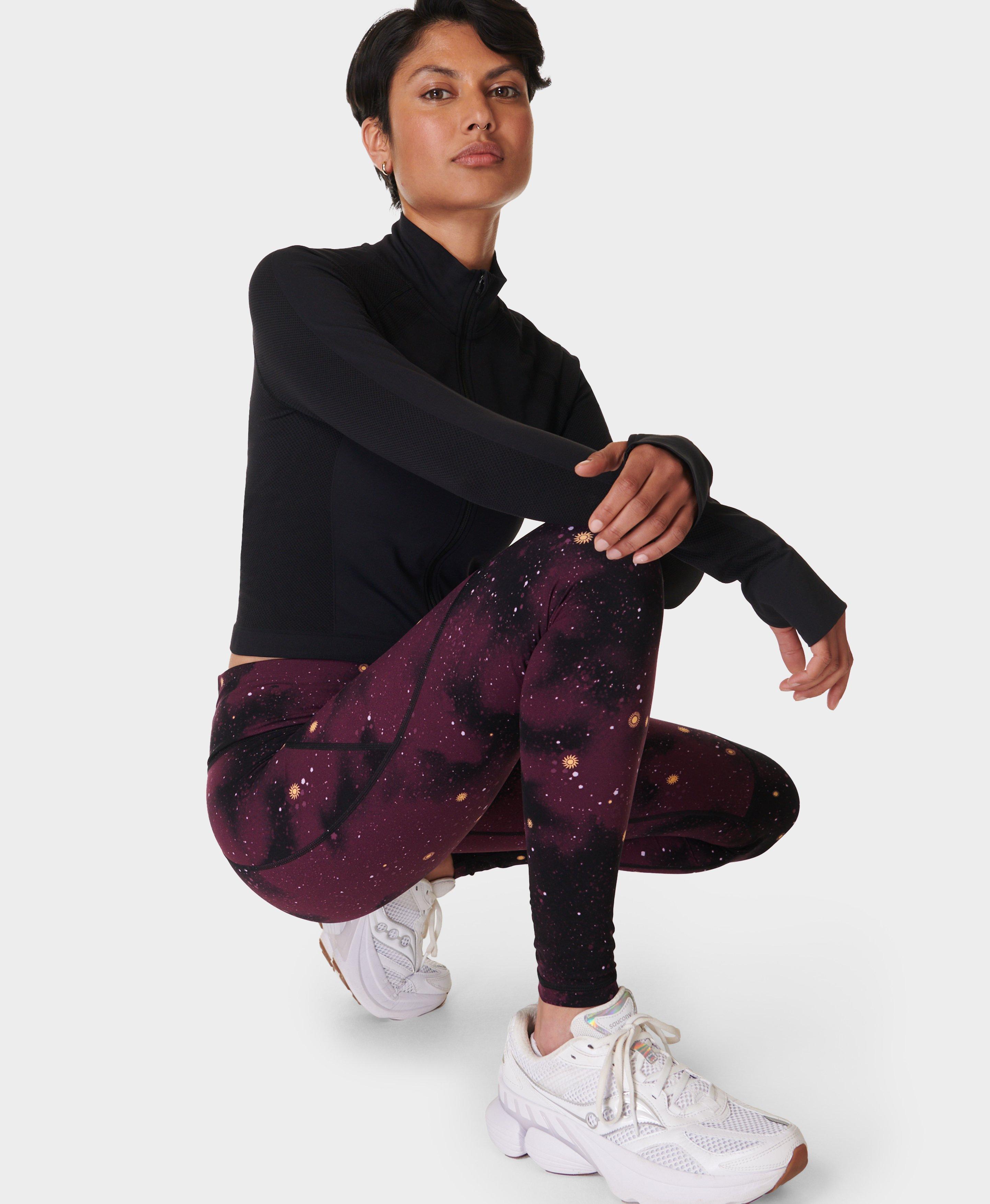 Star print workout leggings online