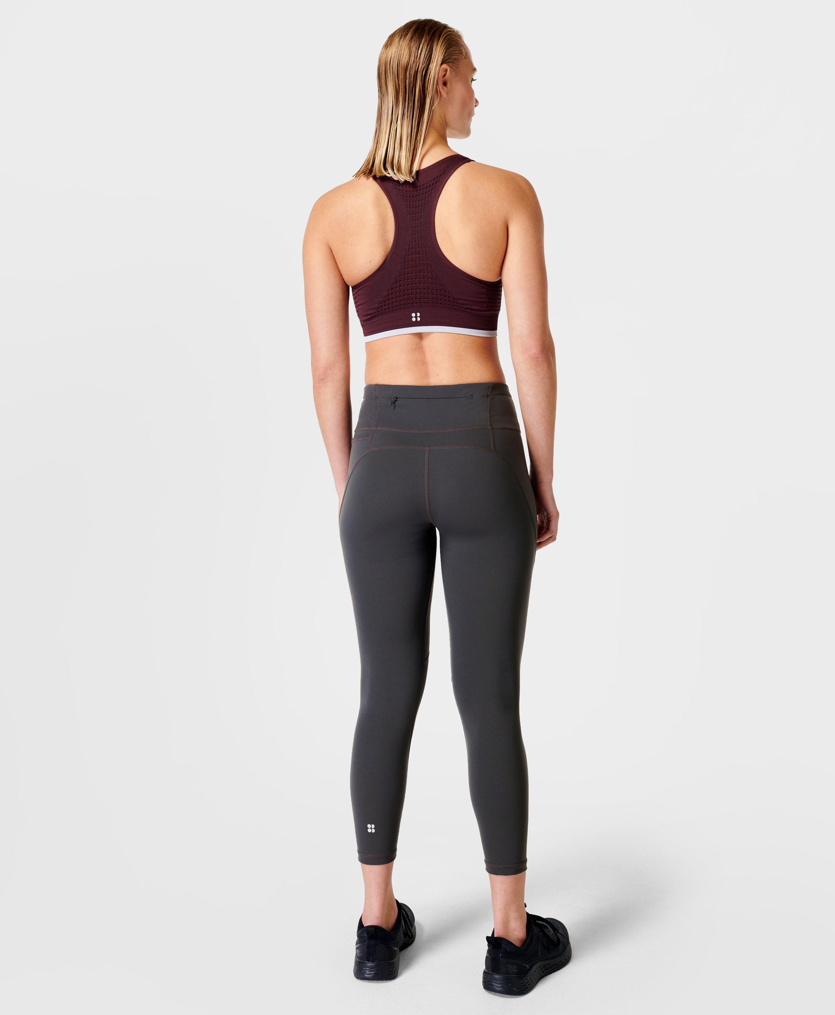 Power 7/8 Workout Leggings - Slate Grey, Women's Leggings