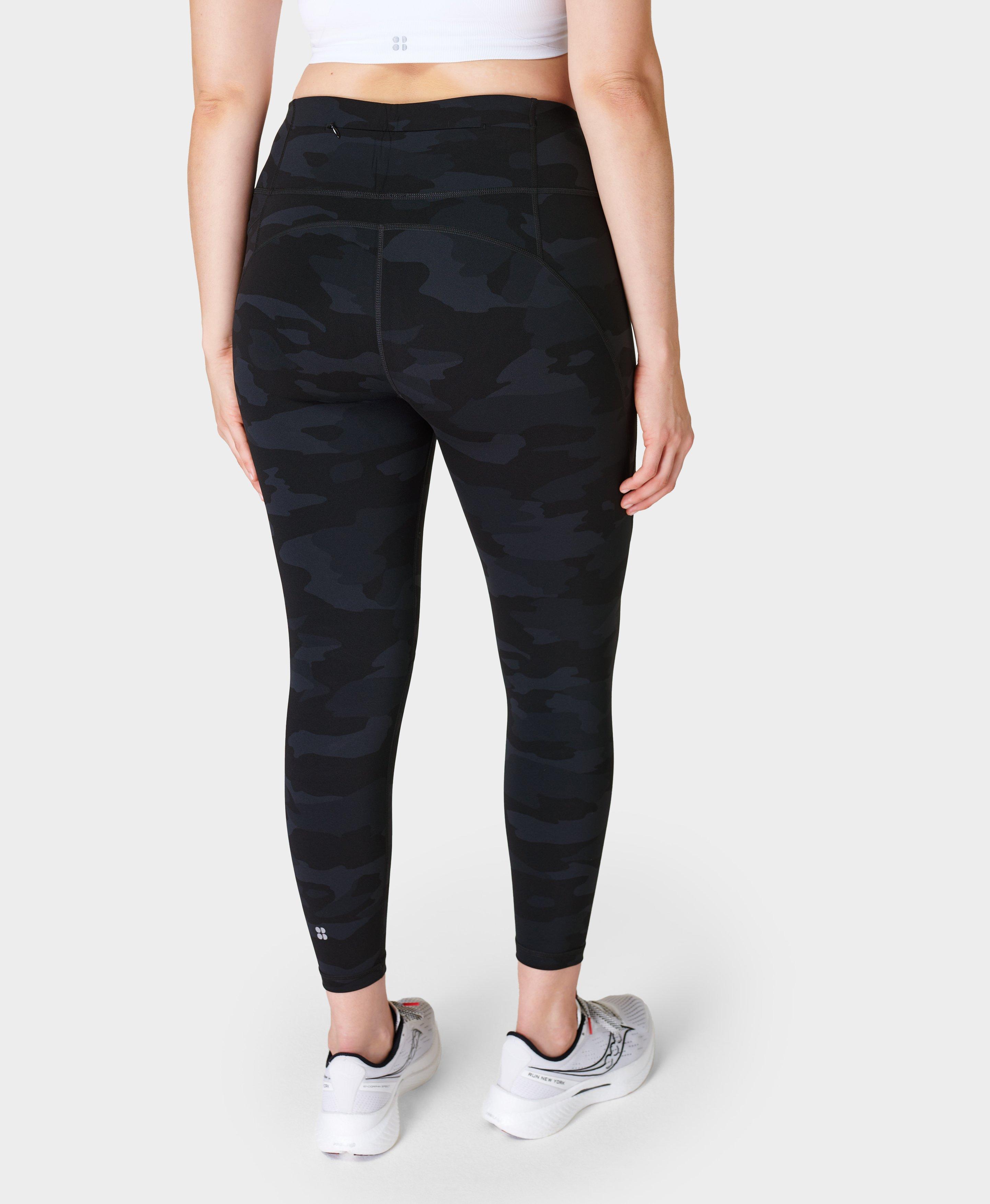 Solid Color Black Pants No Panties Lady Workout Pants 3D Print