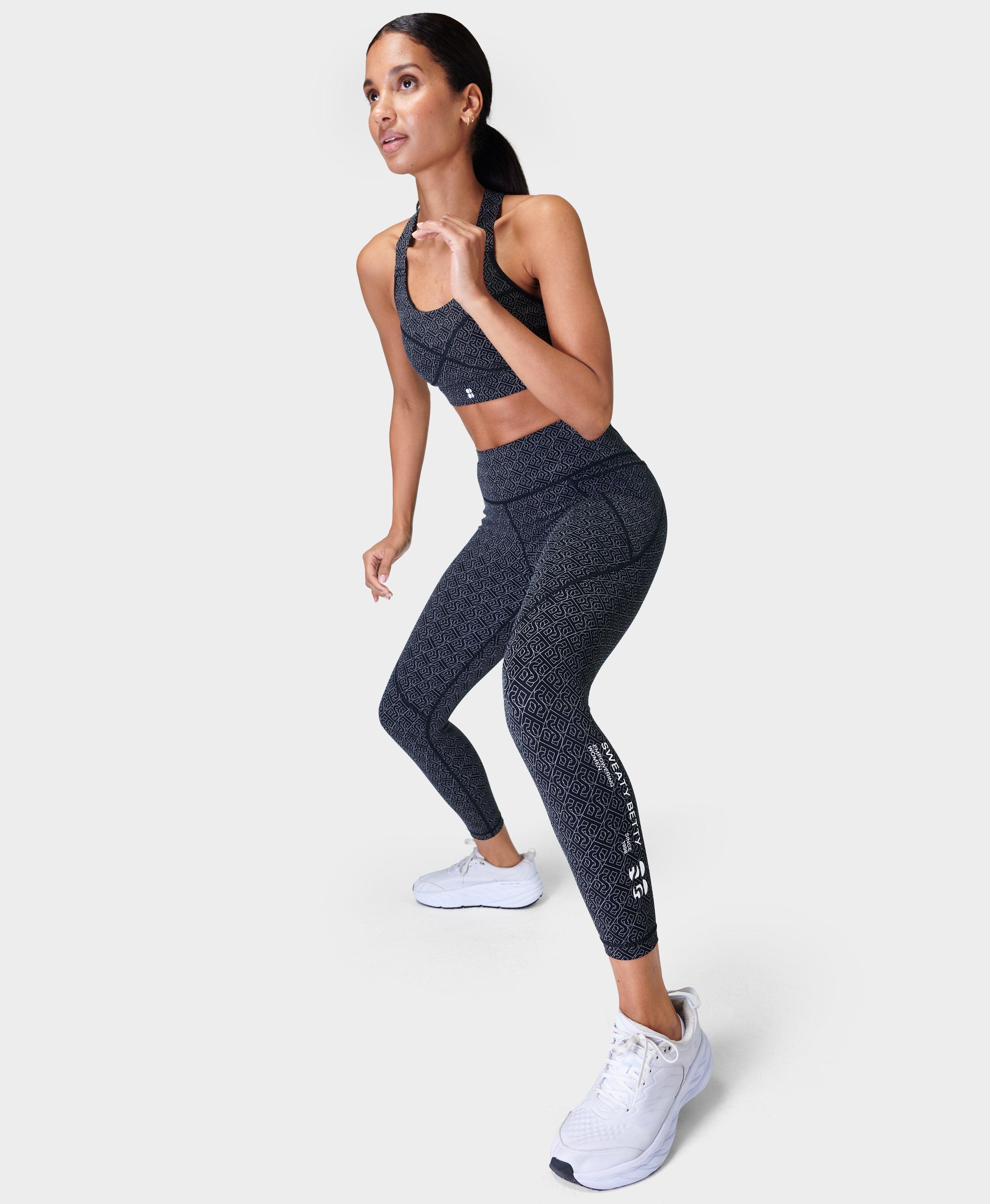 Sweaty Betty + Power Reflective 7/8 Gym Leggings