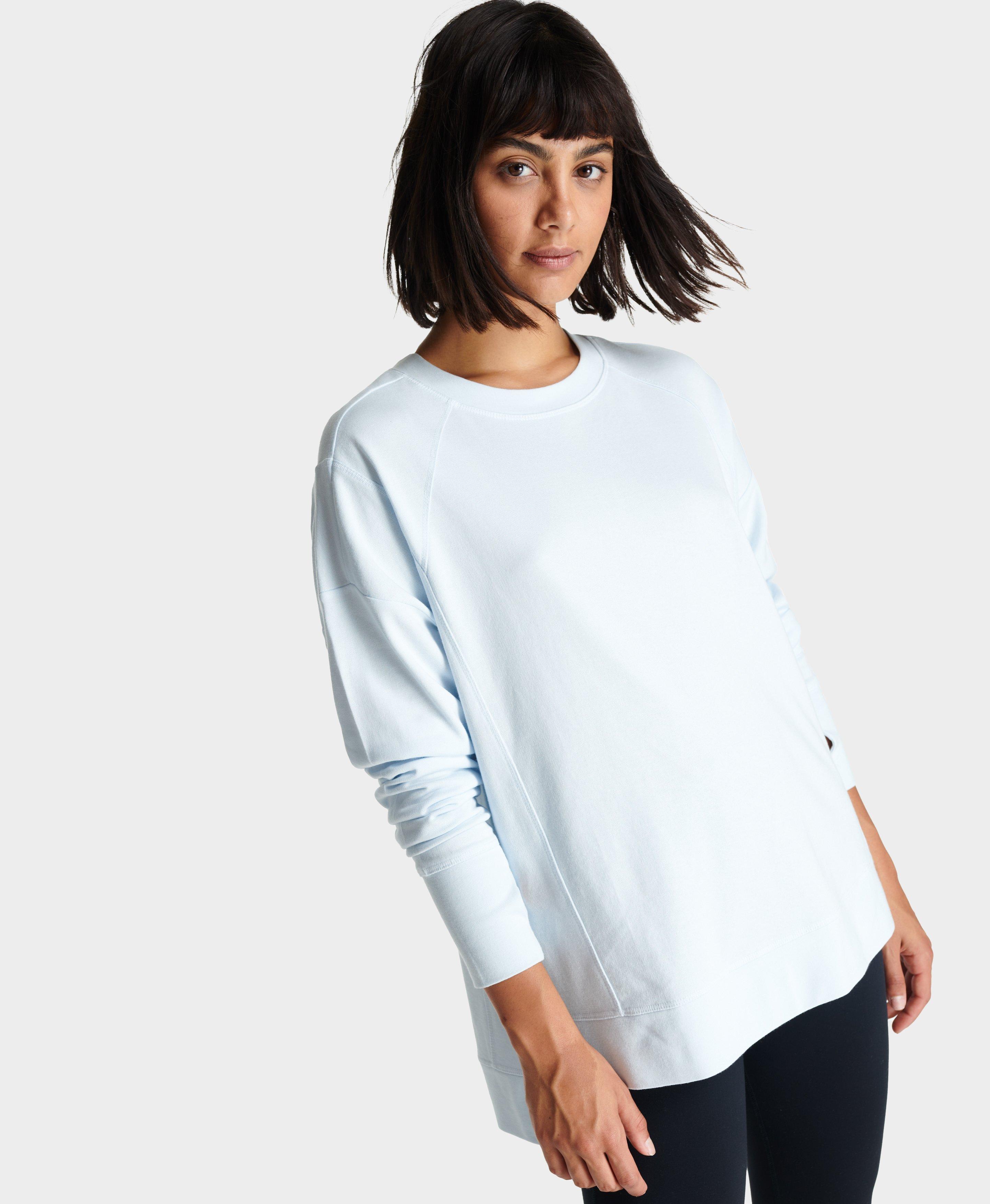 After Class Sweatshirt, Echo Blue | Sweaty Betty