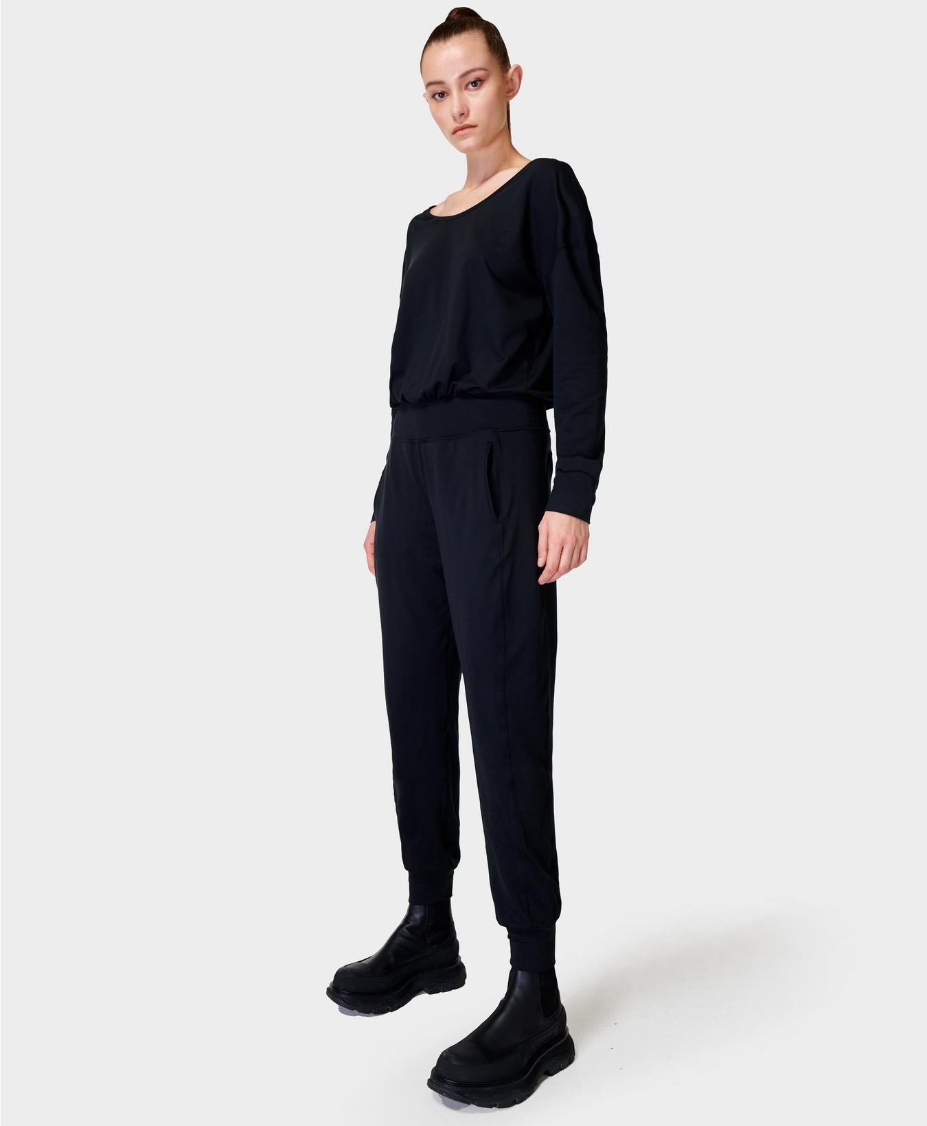 Gary Long Sleeve Jumpsuit- black | Women's Dresses and Jumpsuits | www ...