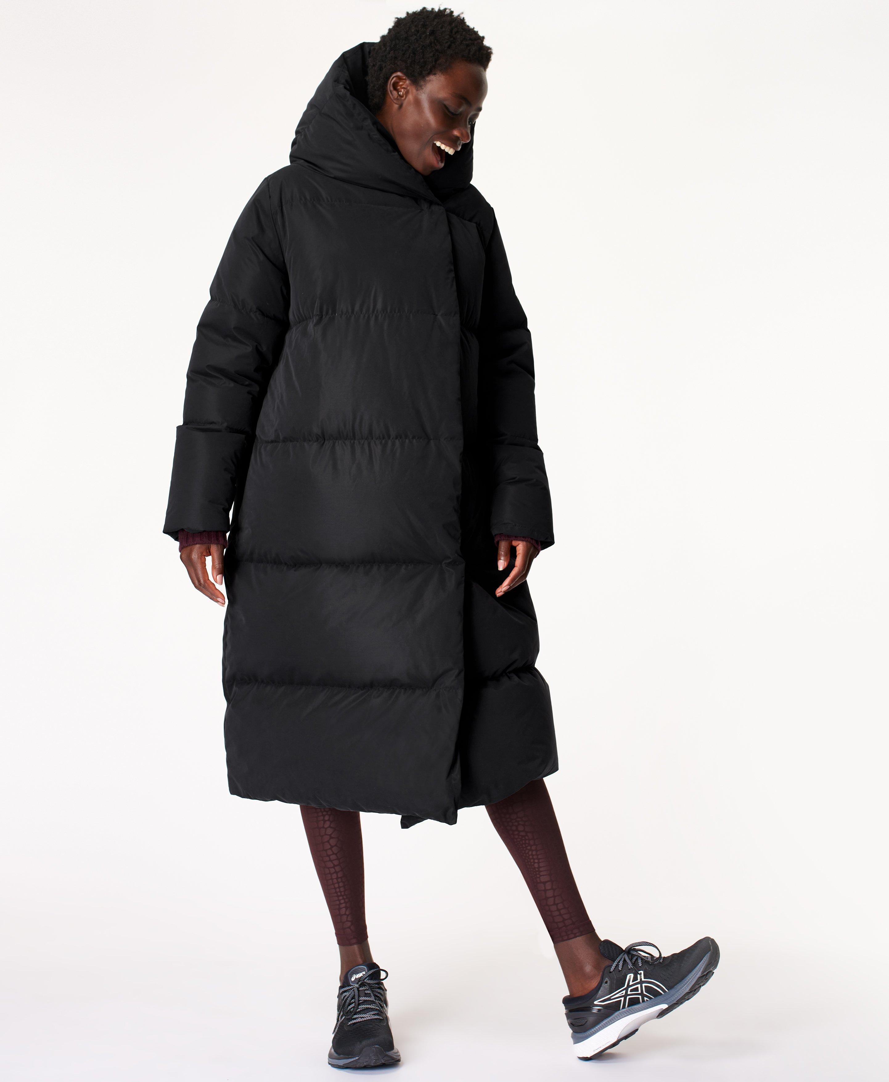 albroz cocoon down puffer coat