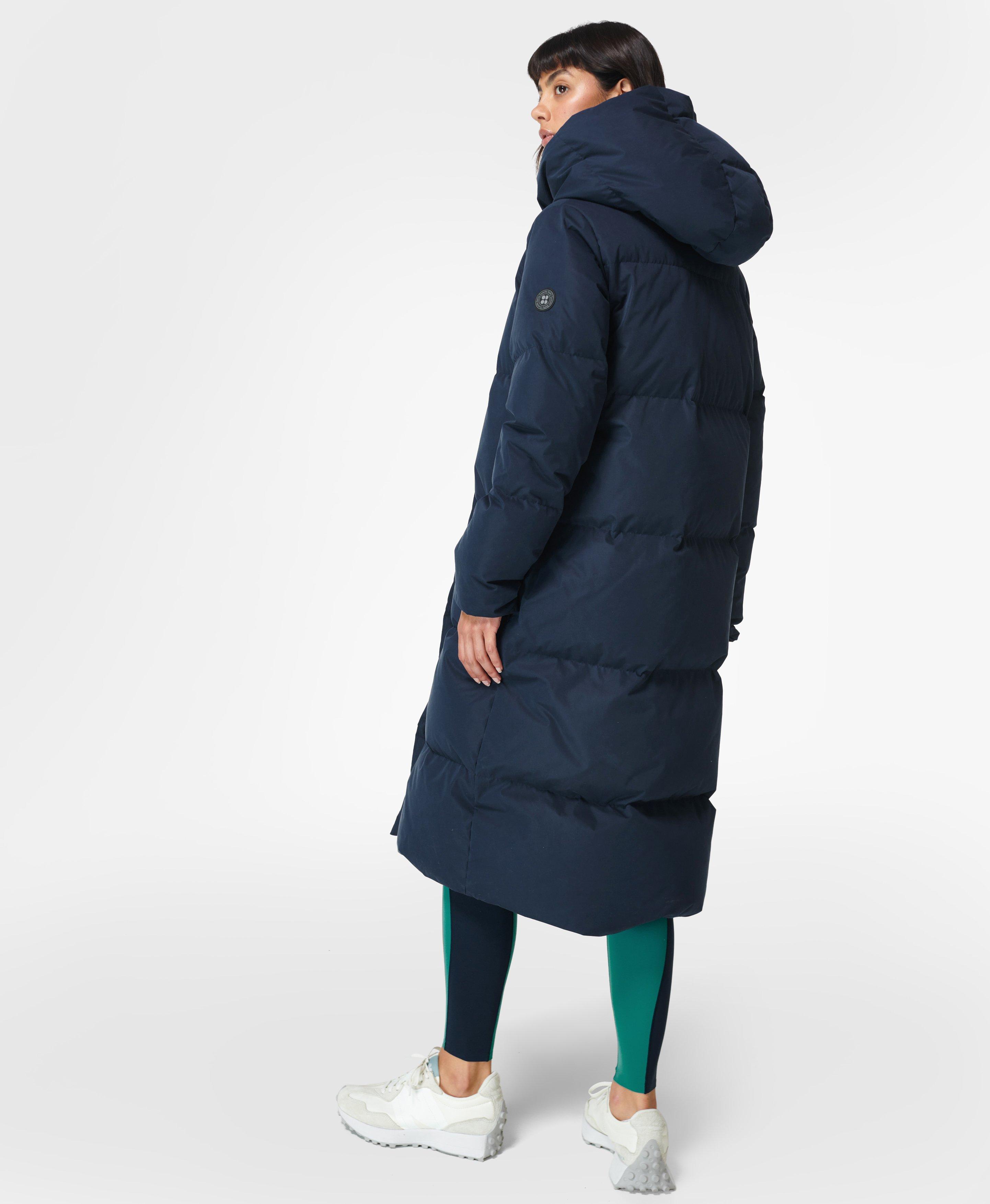Cocoon Down Puffer Wrap Coat