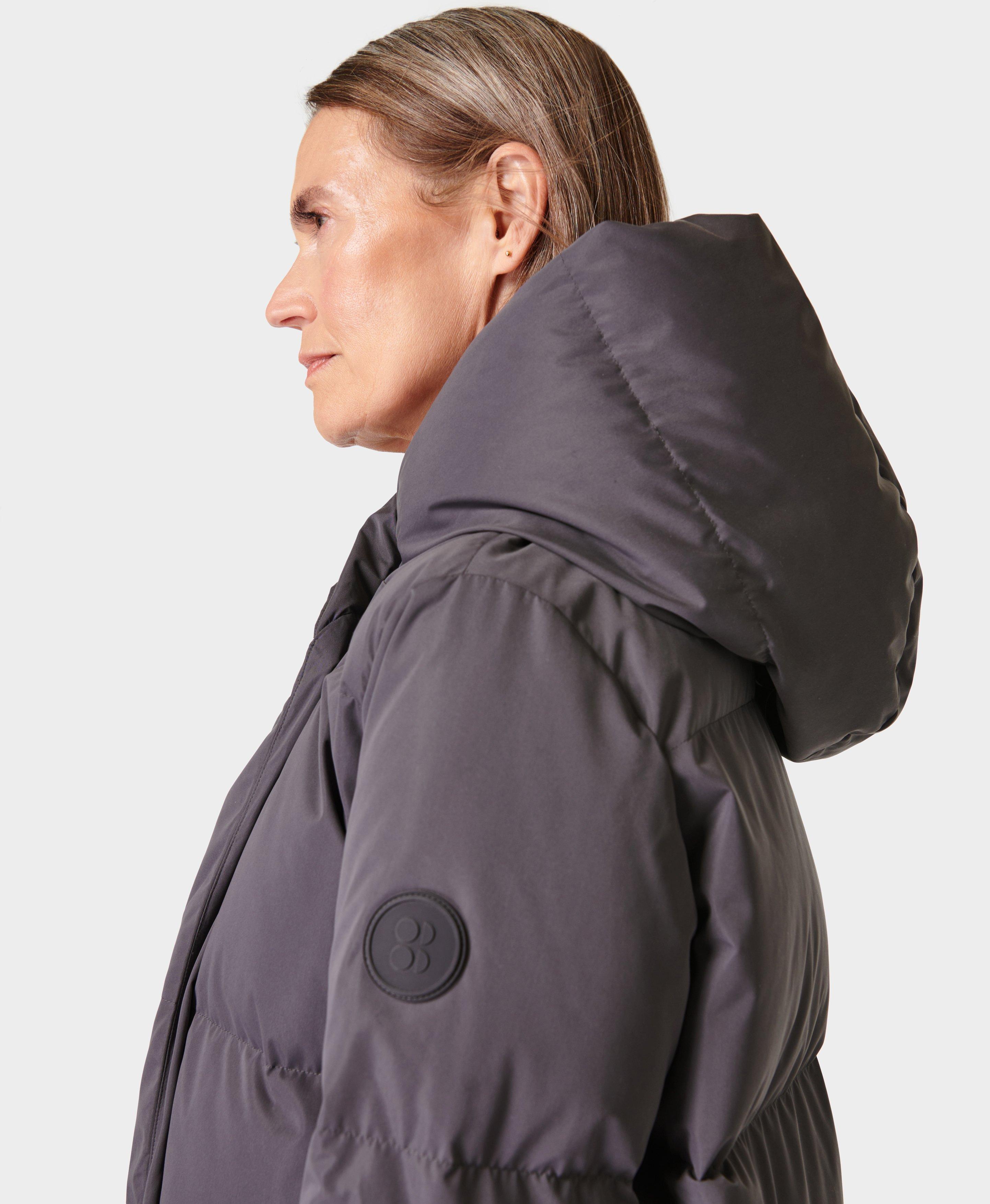 Wrap store down jacket