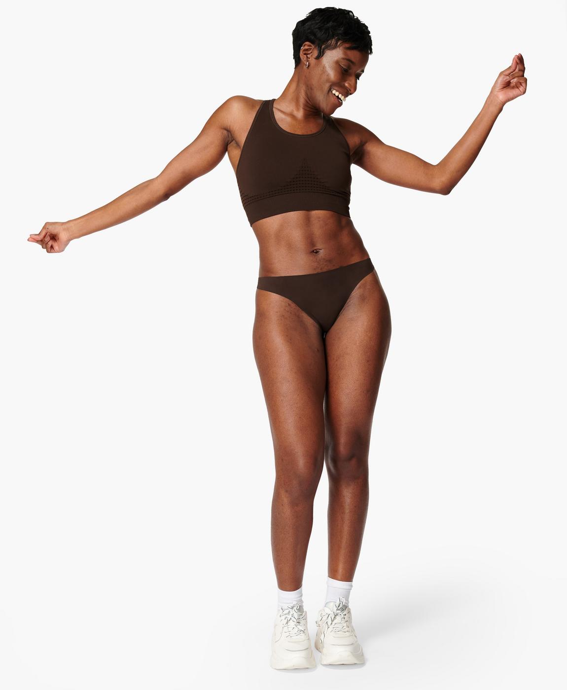 Barely There Briefs- tanbrown  Women's Sports Pants & Underwear