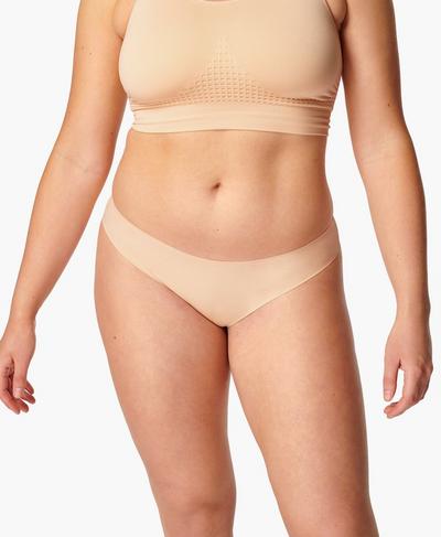 Barely There Briefs, Shell Beige | Sweaty Betty