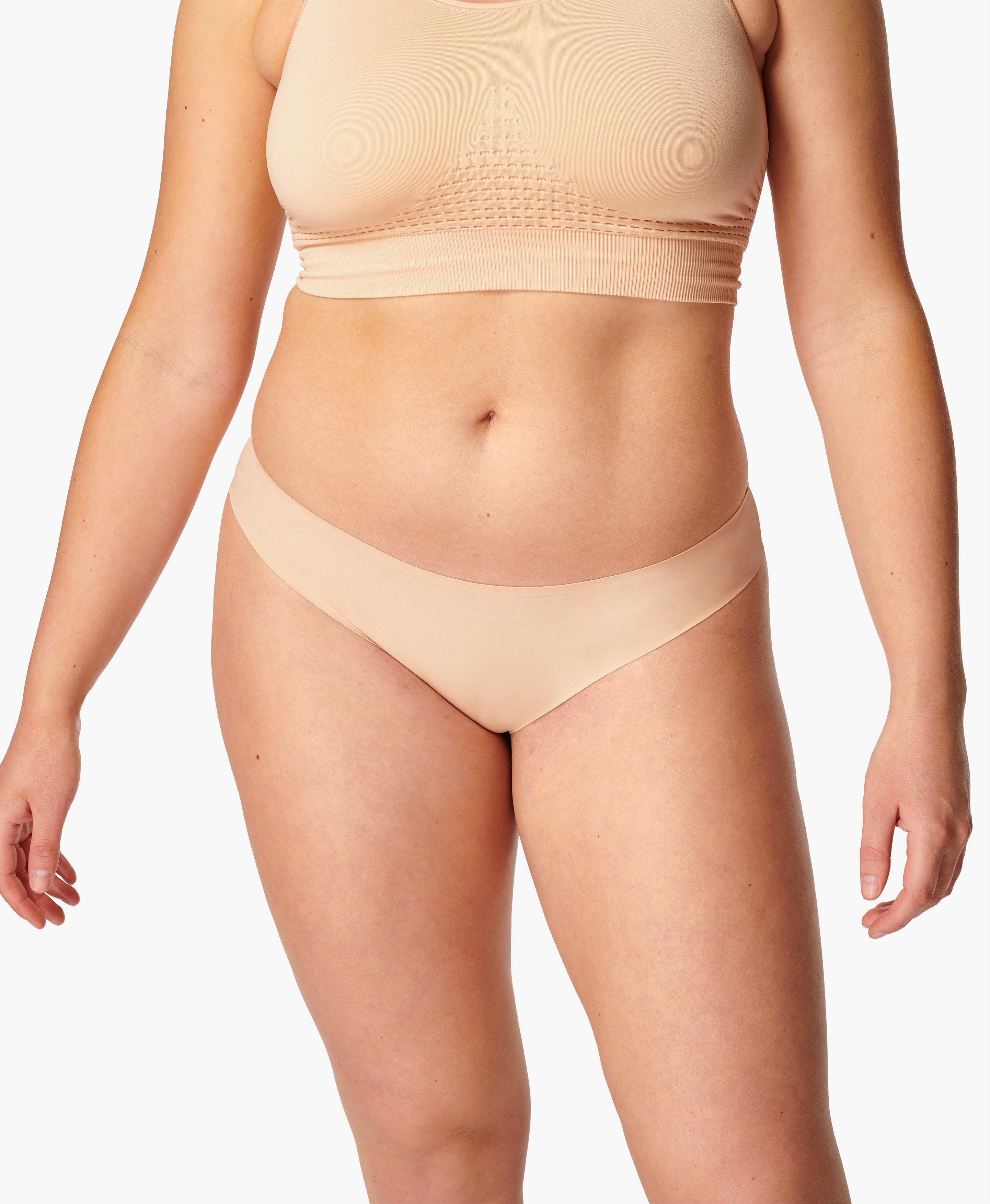 Barely There Thong- white, Women's Sports Pants & Underwear