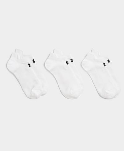 Lightweight Trainer Socks 3 Pack, White | Sweaty Betty