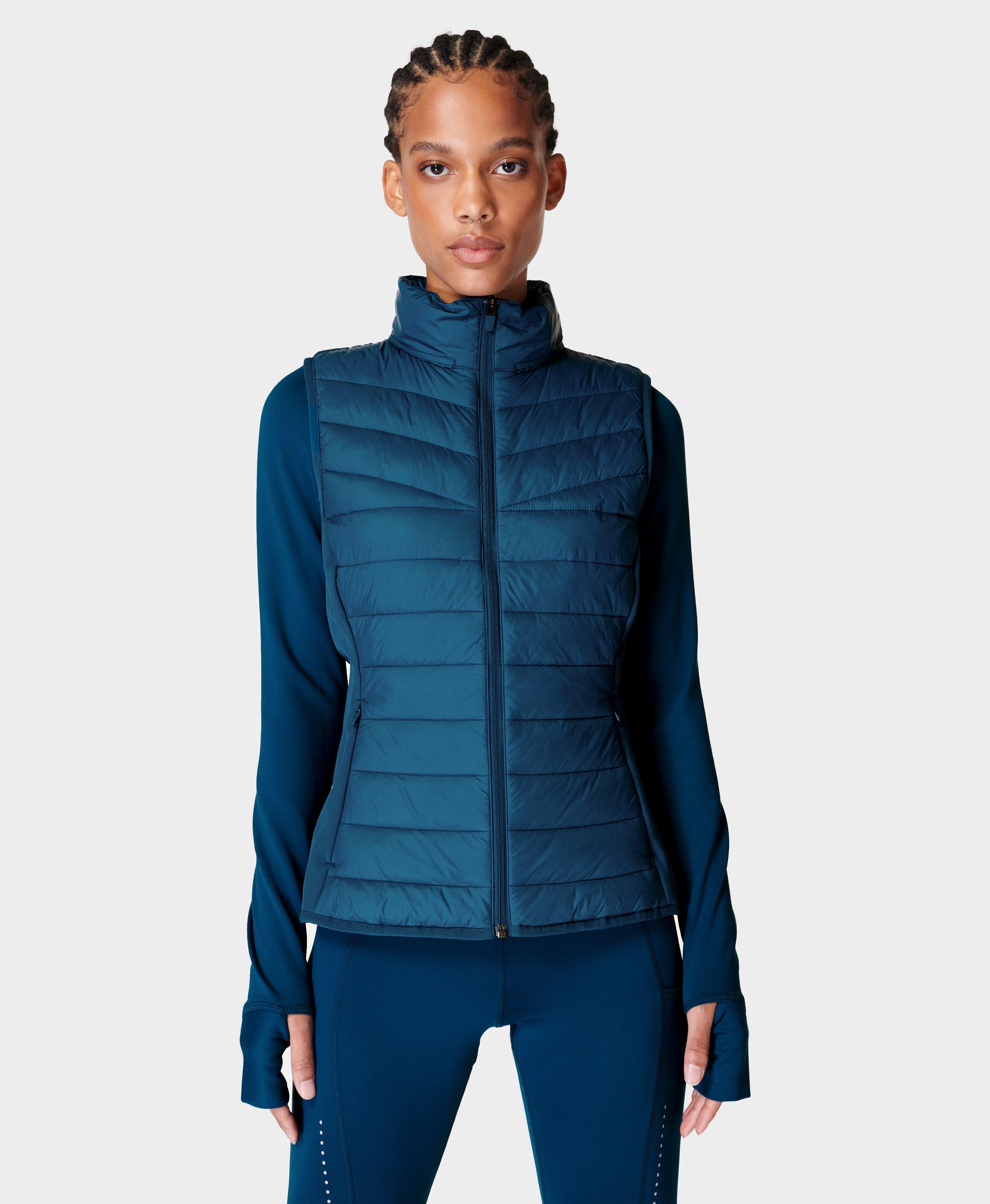 Running cheap puffer vest