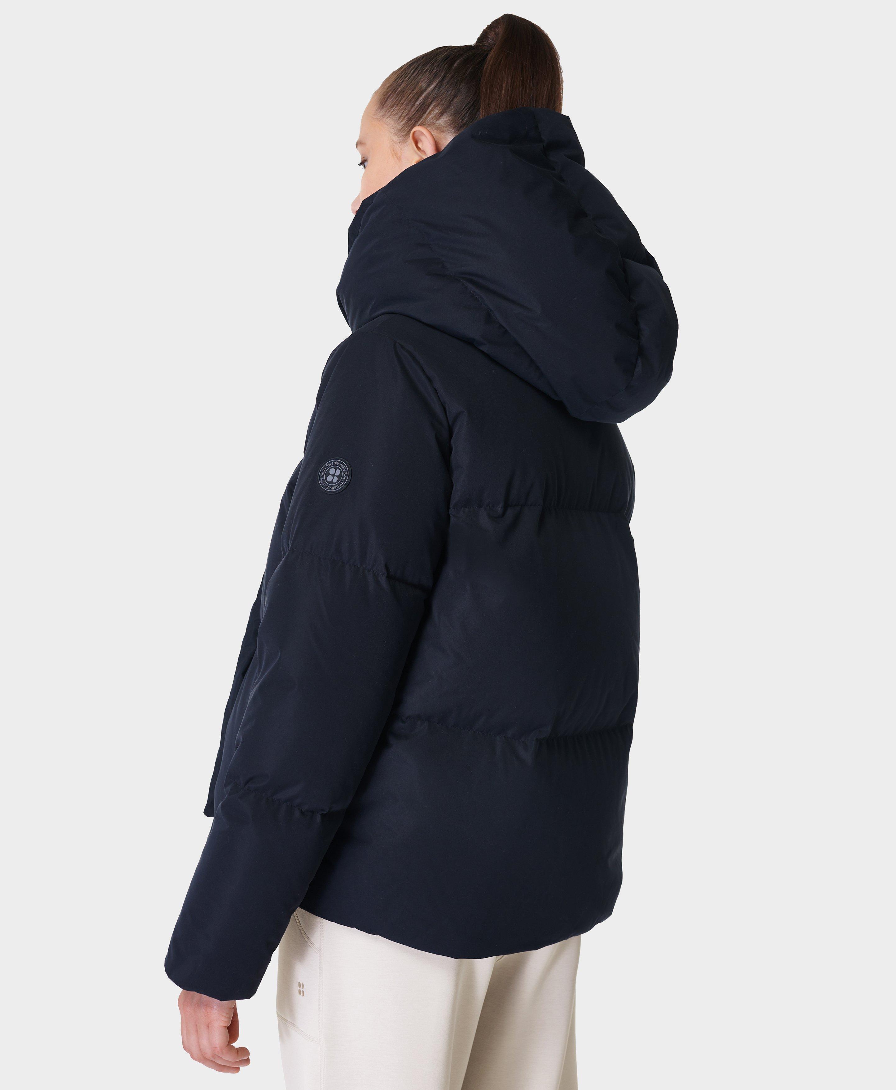 Cocoon Down Wrap Short Jacket