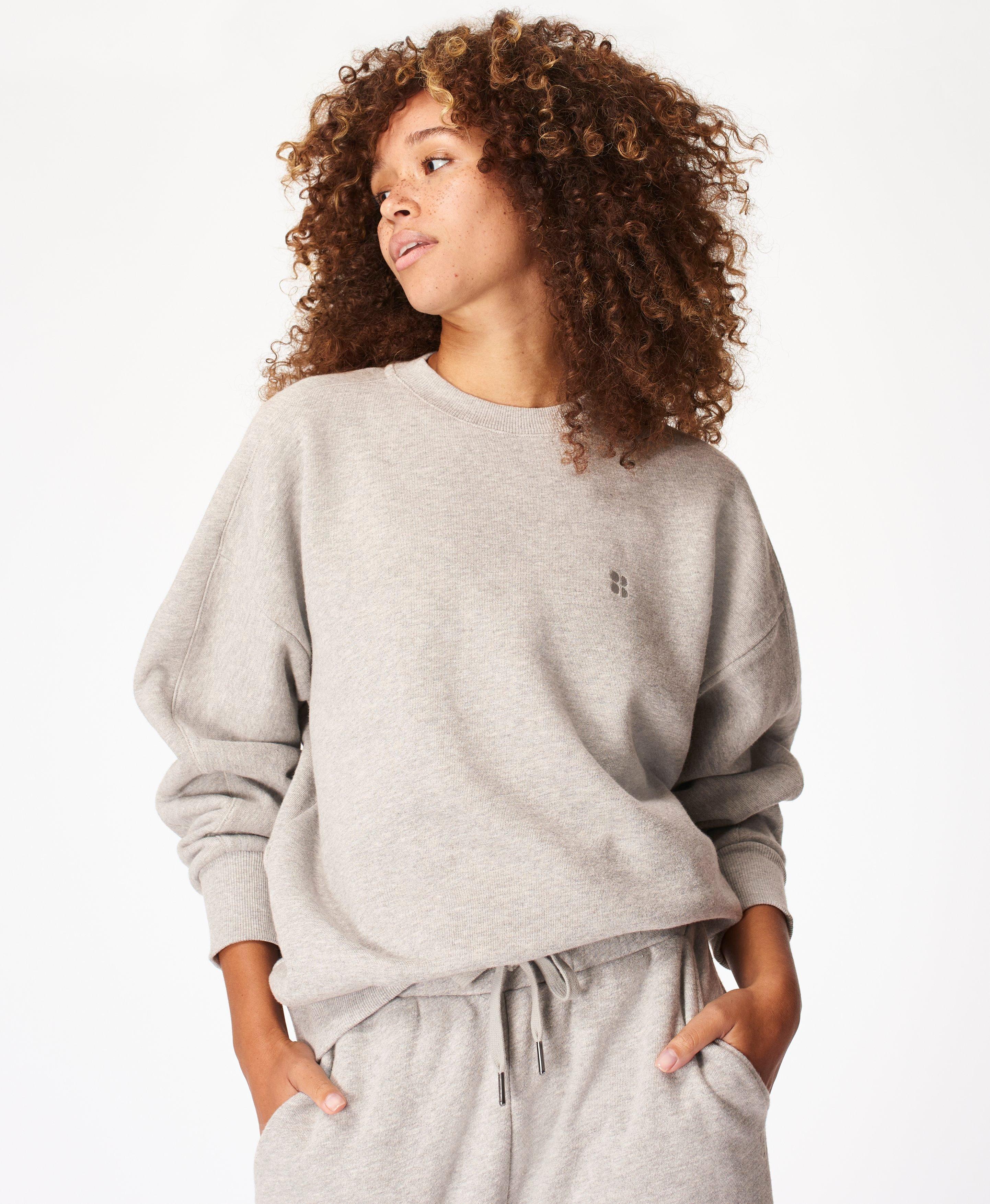Essentials Sweatshirt - midgreymarl 