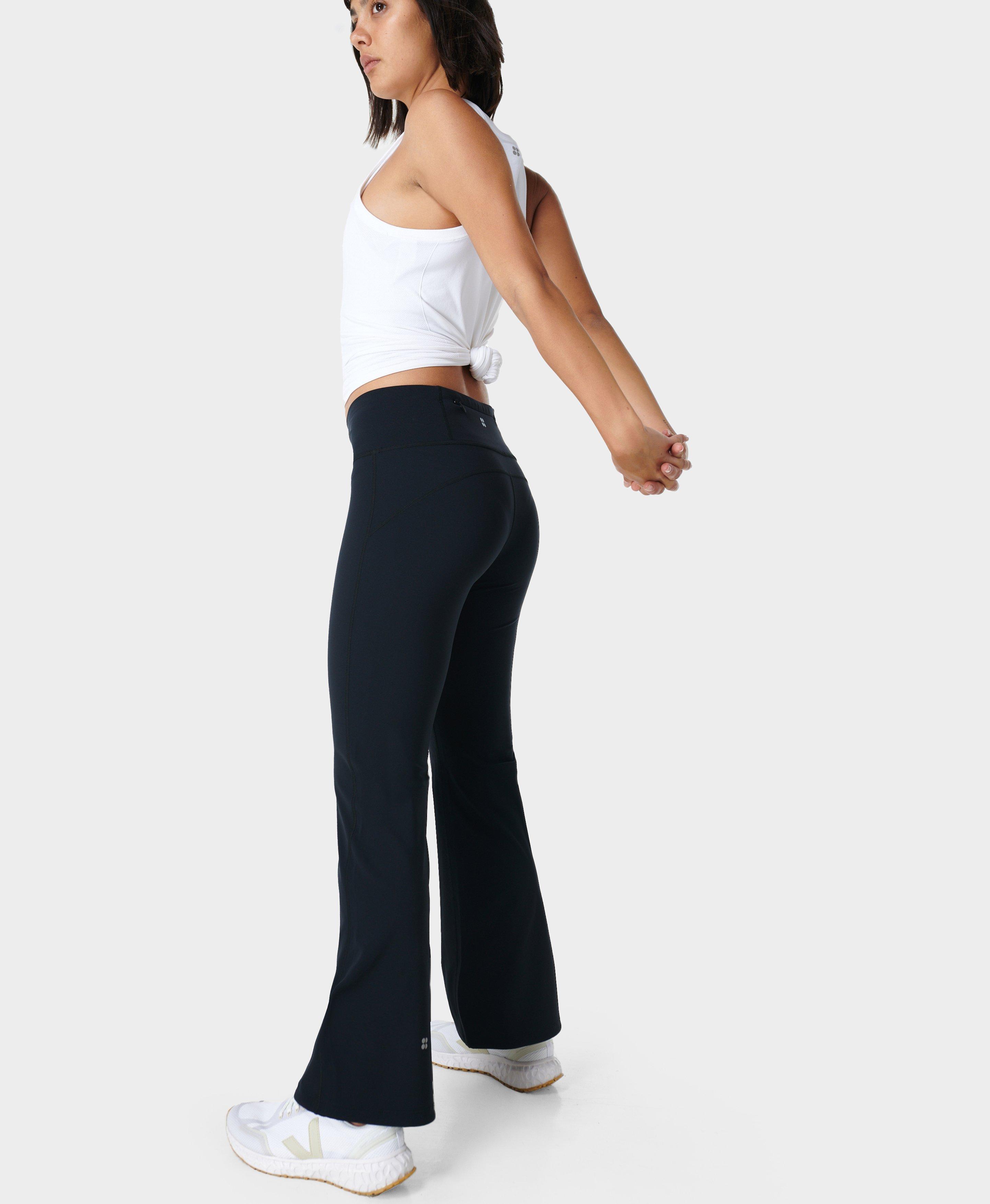 pants with skirt panel