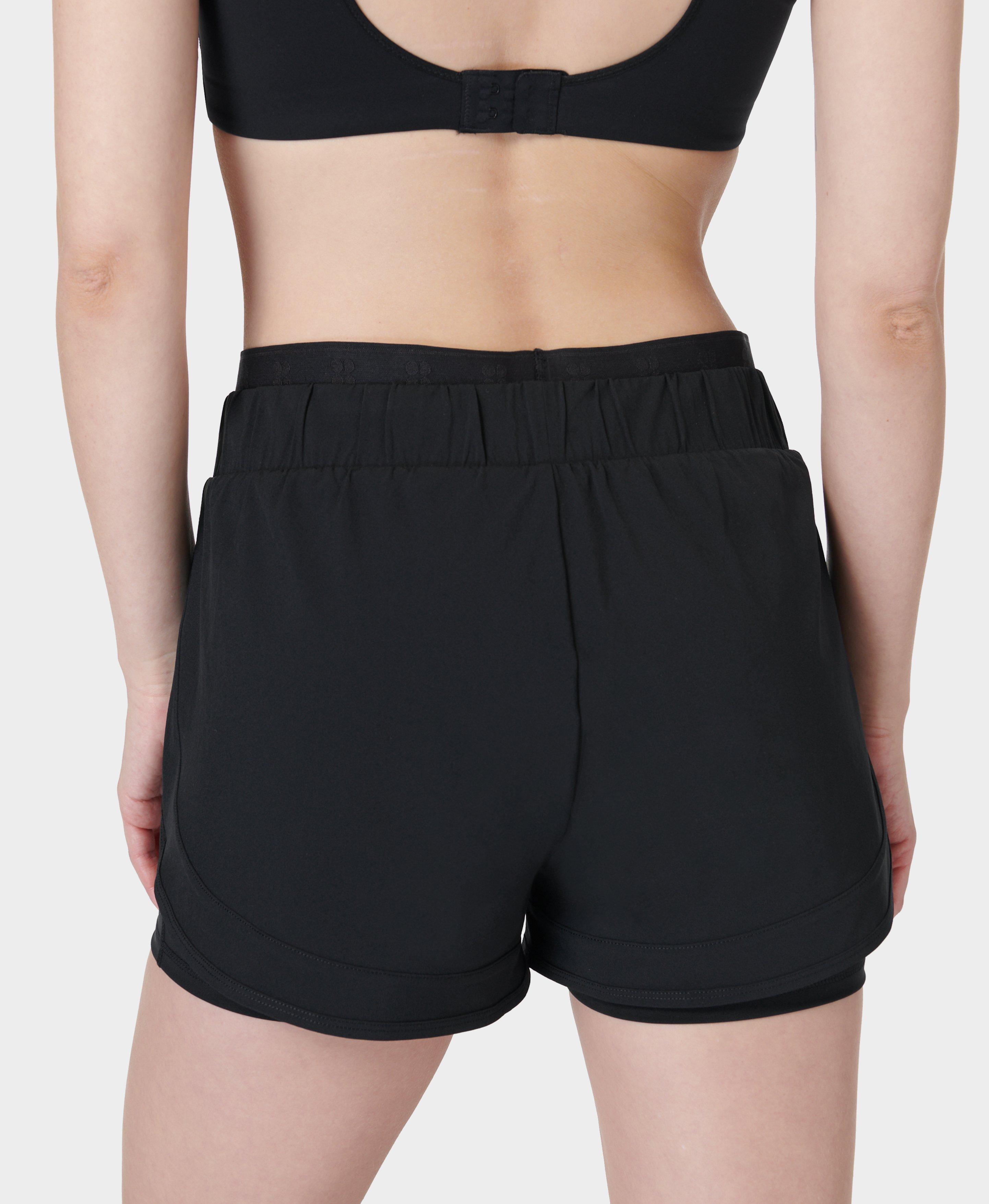 On Your Marks 4 Running Shorts Black Women s Shorts Skorts Sweaty Betty