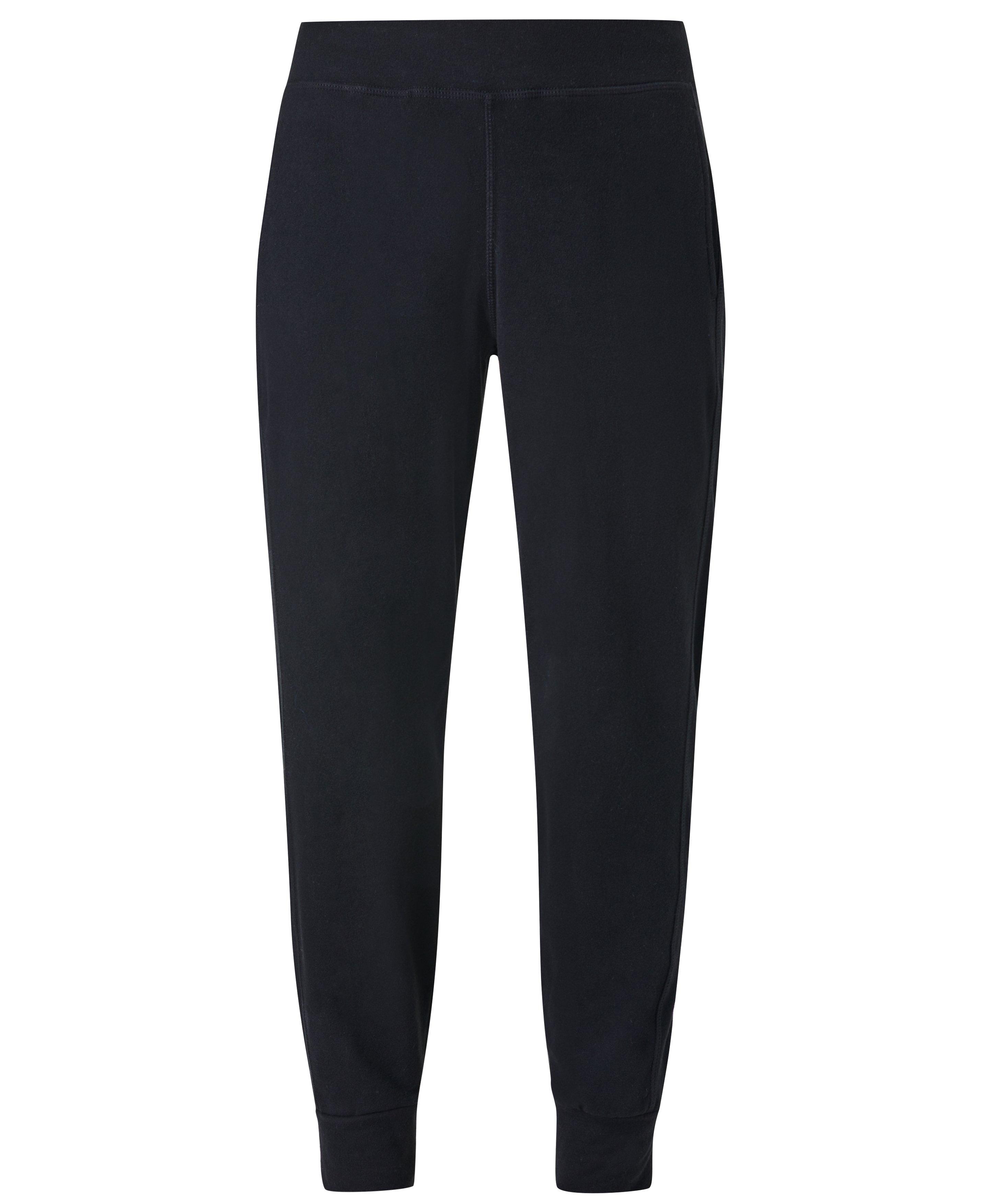 Gary Luxe Fleece Trousers Black Sweaty Betty