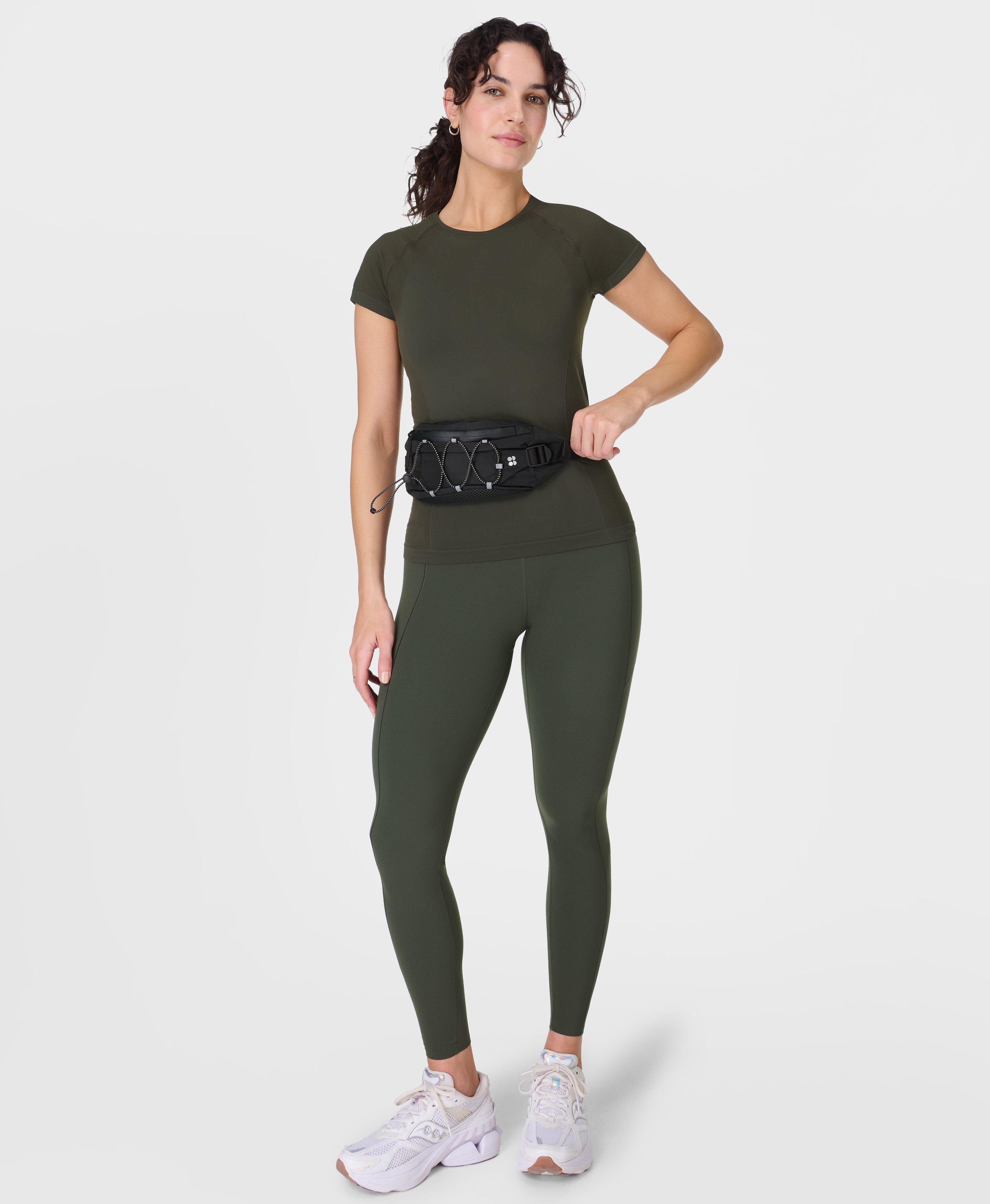 Sweaty Betty Power UltraSculpt High-Waisted Gym Leggings, Green, Women's S