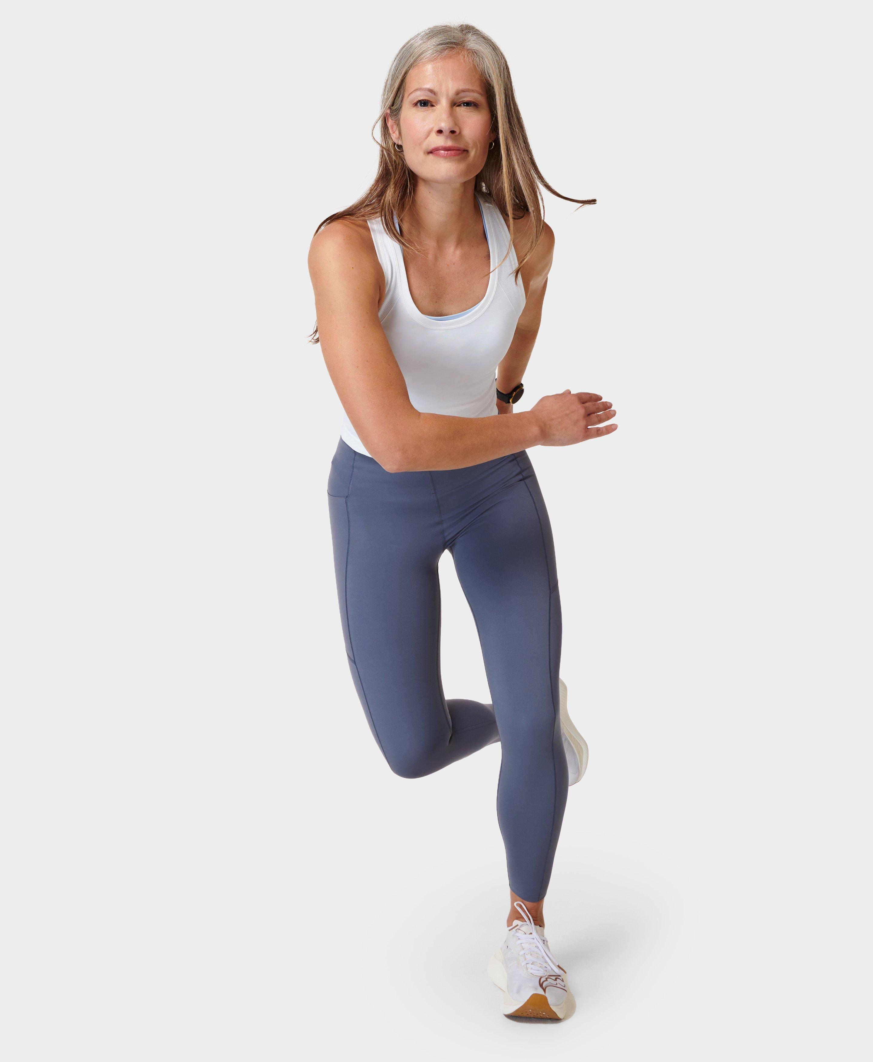 Galaxy Blue Squat Proof Women's Performance Leggings – be defiant.®