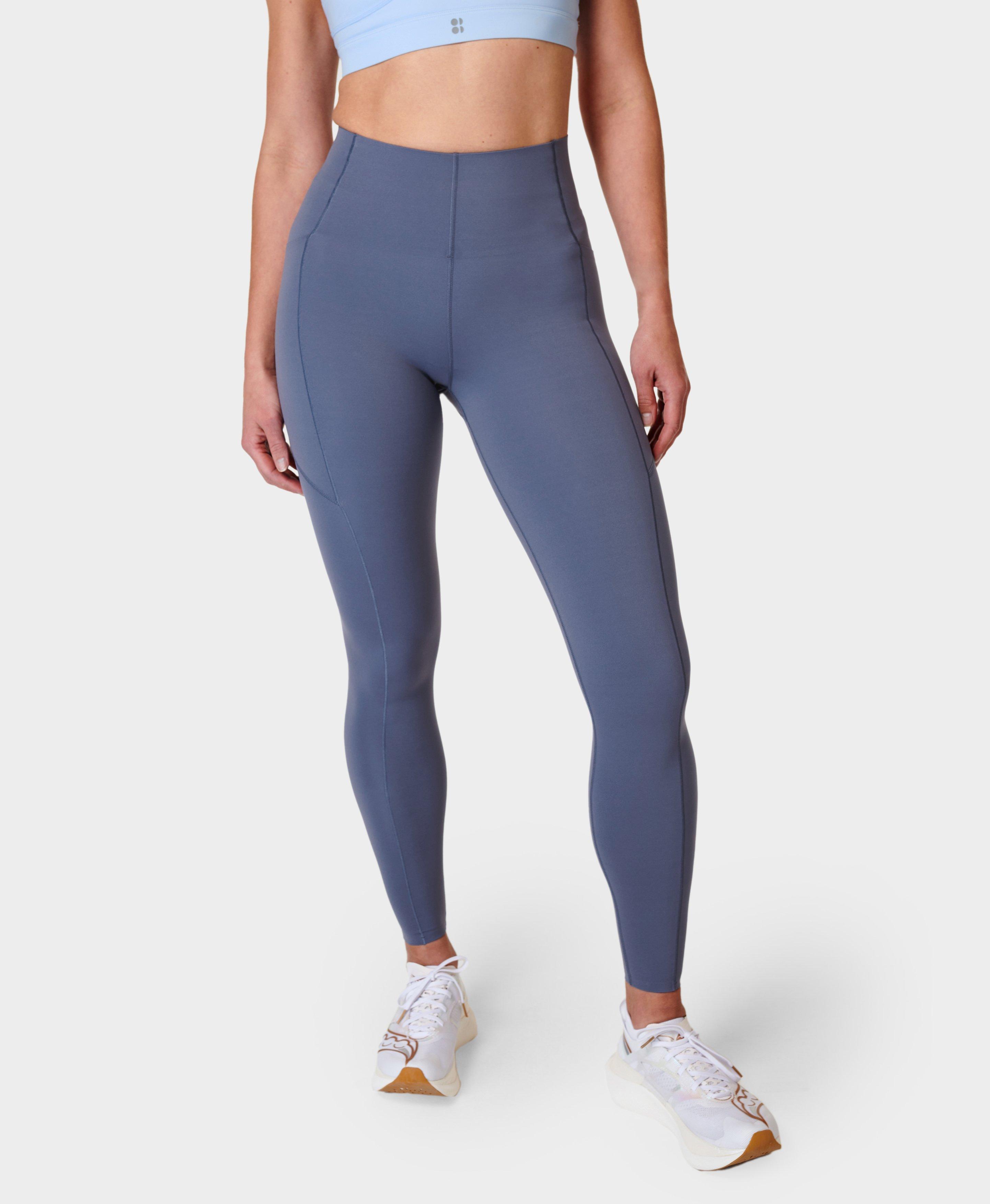 Power UltraSculpt High-Waisted Workout Leggings - Endless Blue