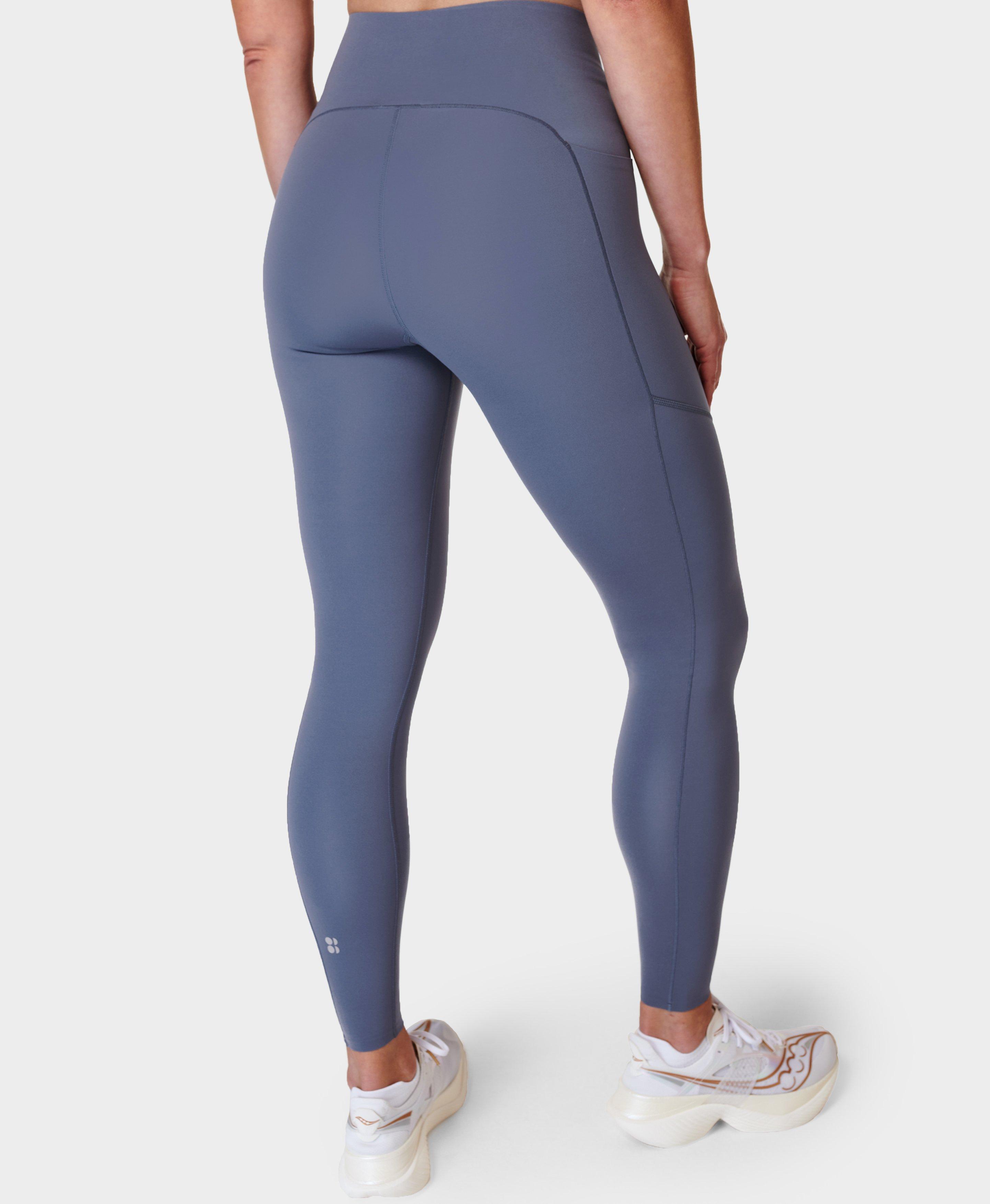 Power Scallop 7/8 Leggings - Endless Blue