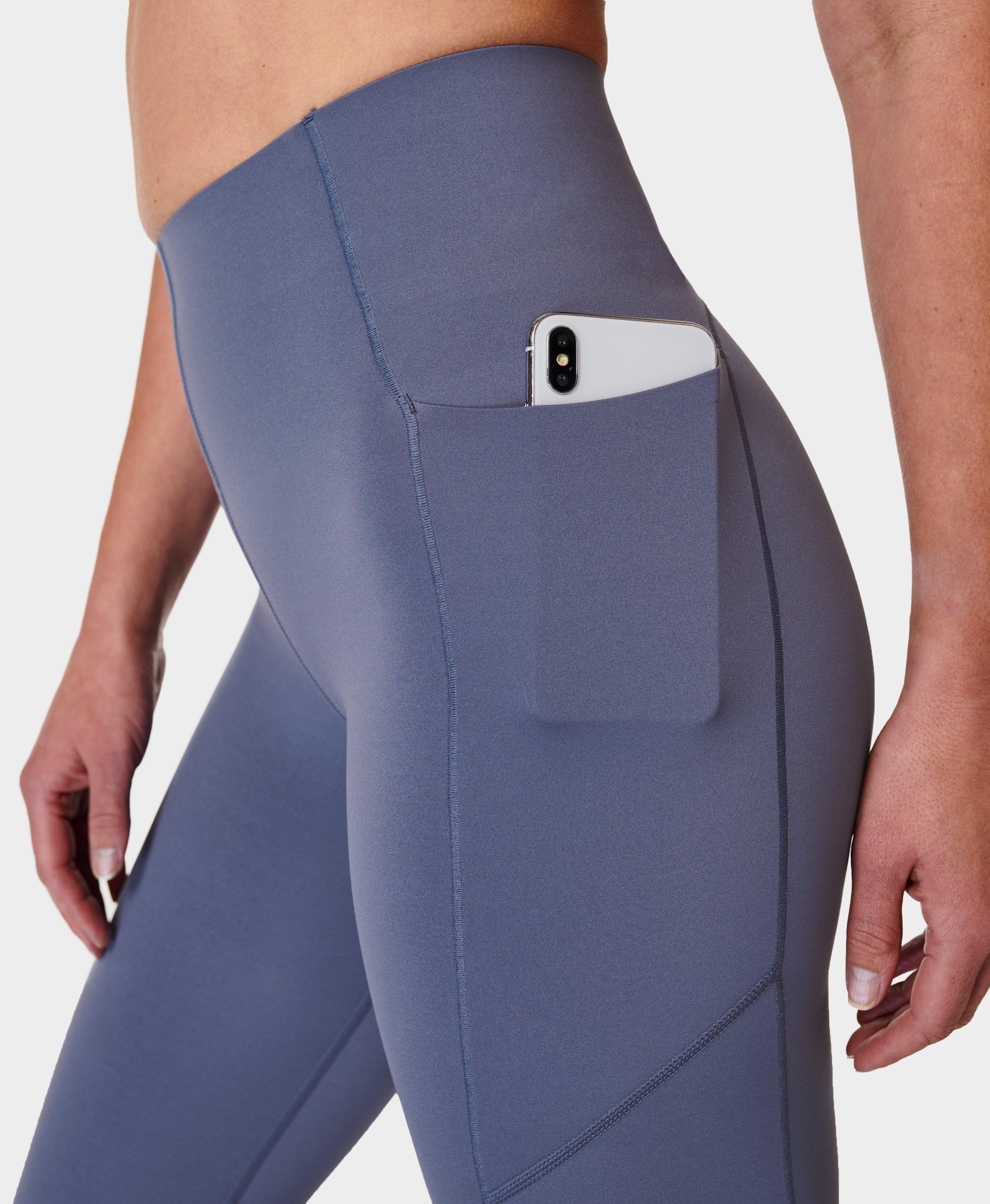 Power UltraSculpt High-Waisted Workout Leggings - Endless Blue