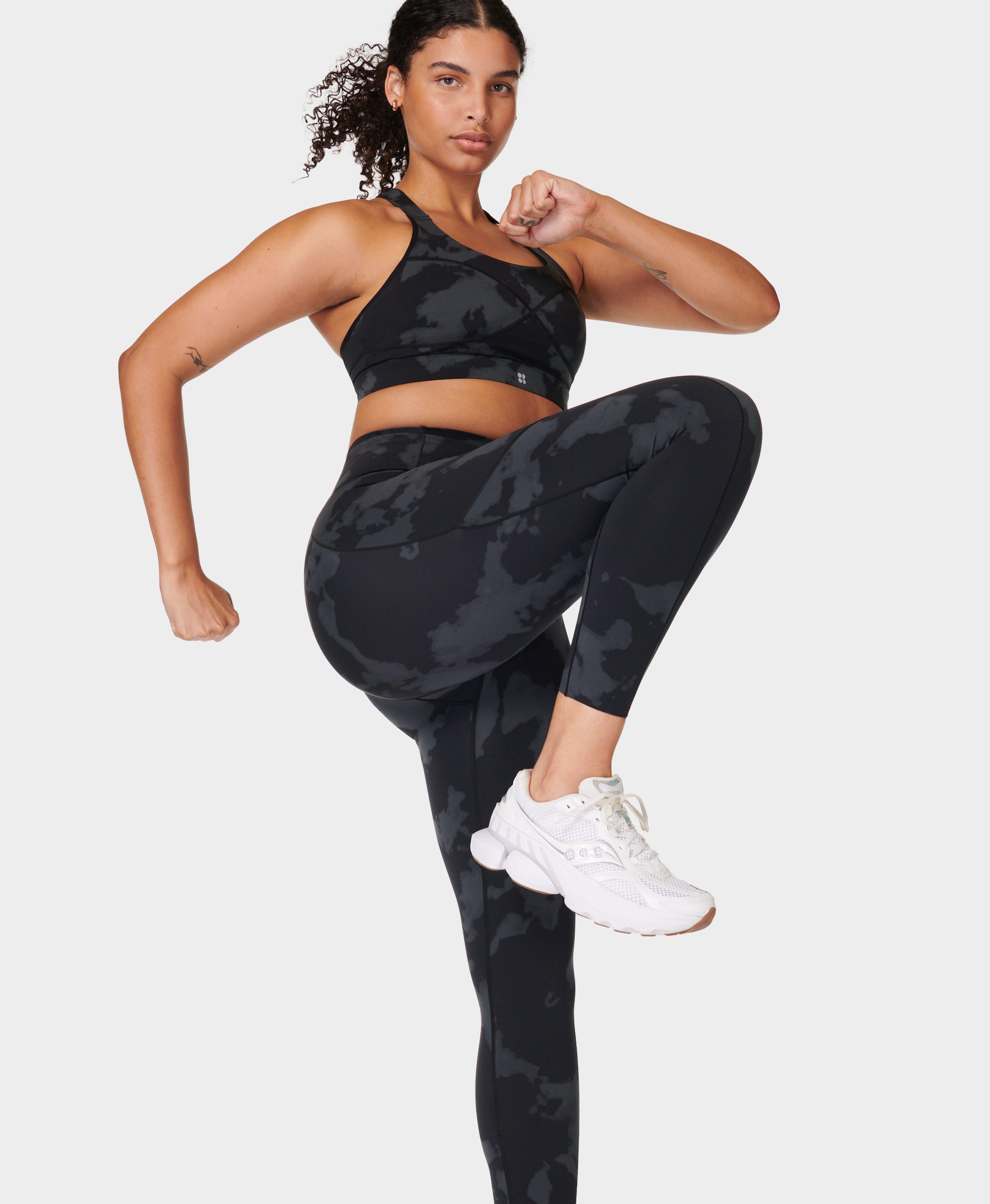 Sweaty Betty, Power High 7/8 Shine Leggings - Black