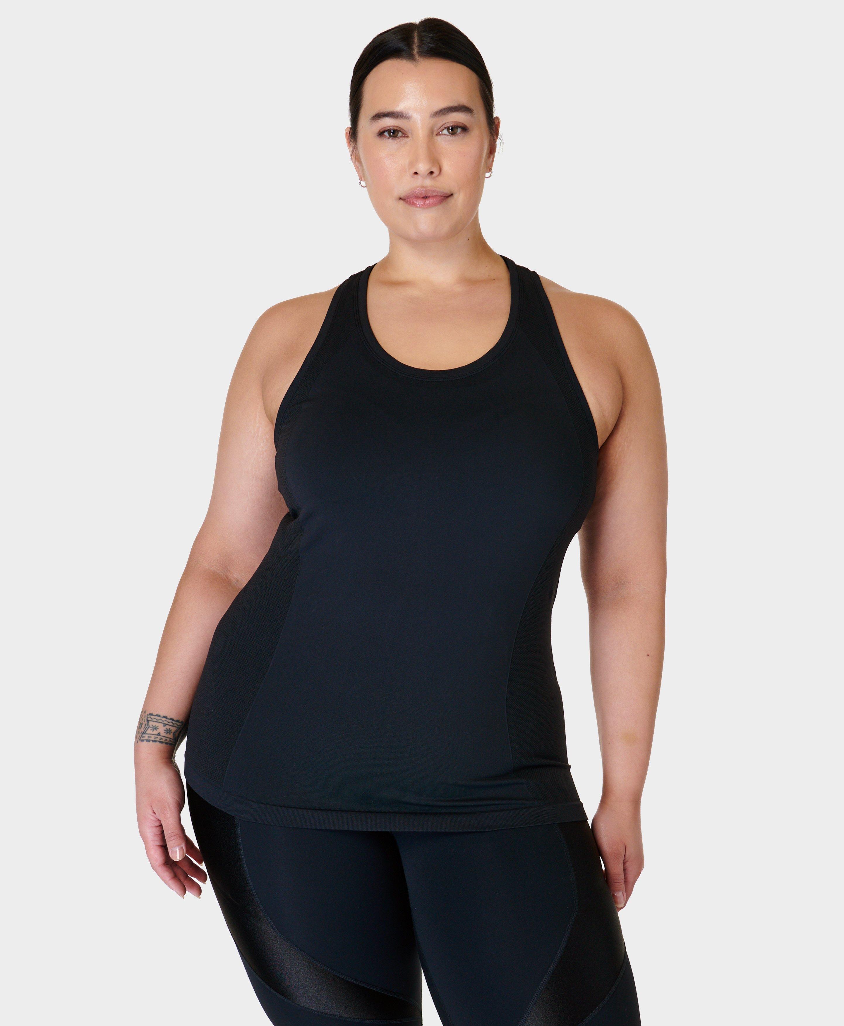 Womens fitness gym breathable part mesh leggings sizes S-Xl