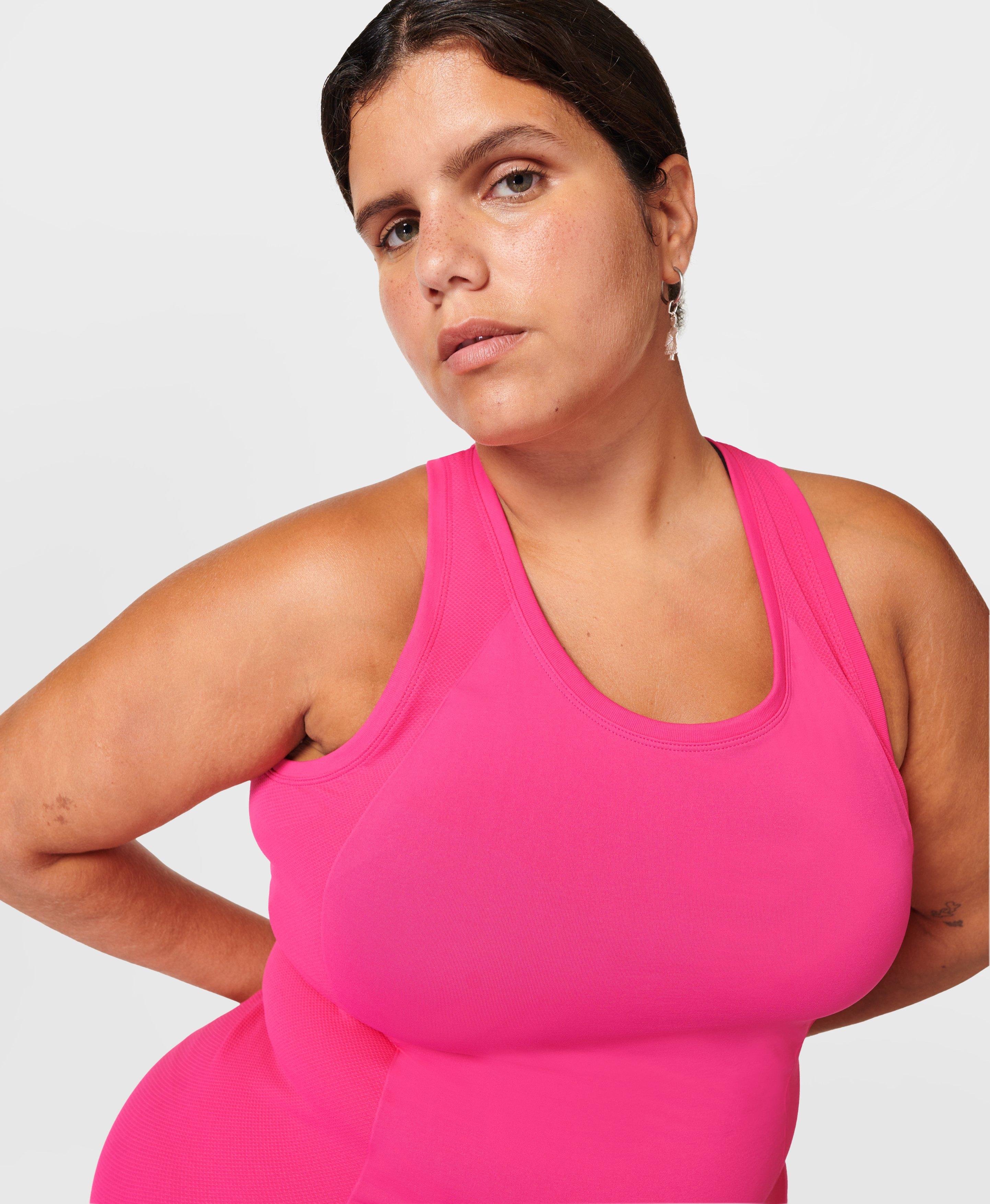 Tangerine Activewear Sleeveless Purple & Pink Tank Top Muscle Shirt ~  Women's XL - $17 - From Susan