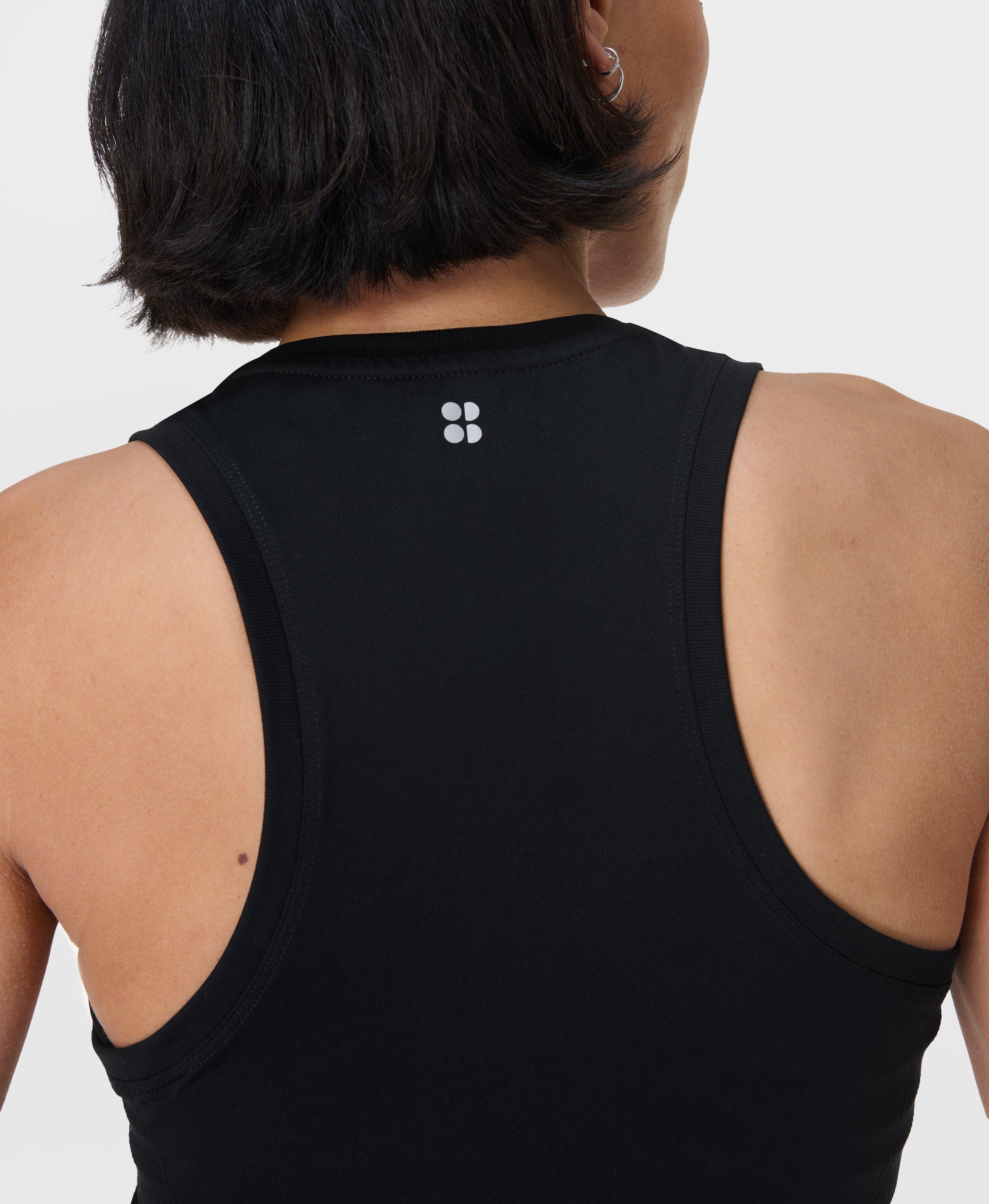 Athlete Seamless Gym Tank - Black, Women's Tanks