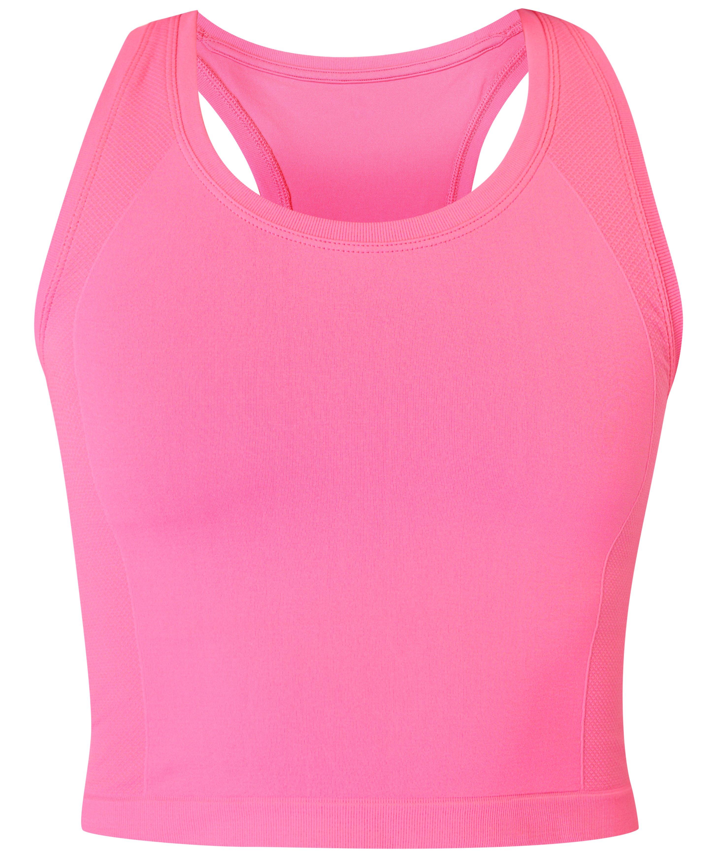 Athlete Crop Seamless Gym Tank