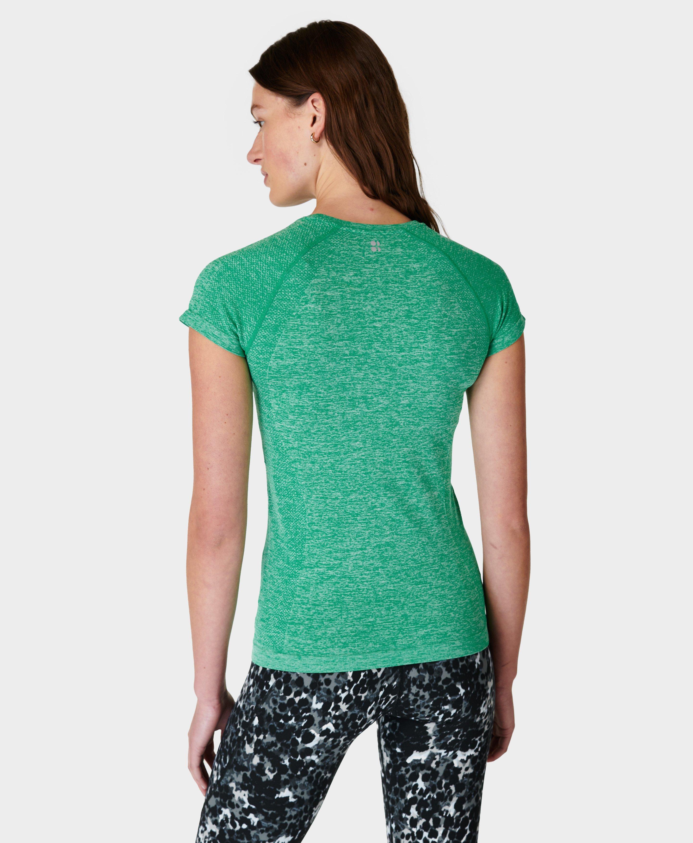 NWT $54 Sweaty Betty [ XL ] Athlete Seamless Workout Tank Top Spring Green  #U688