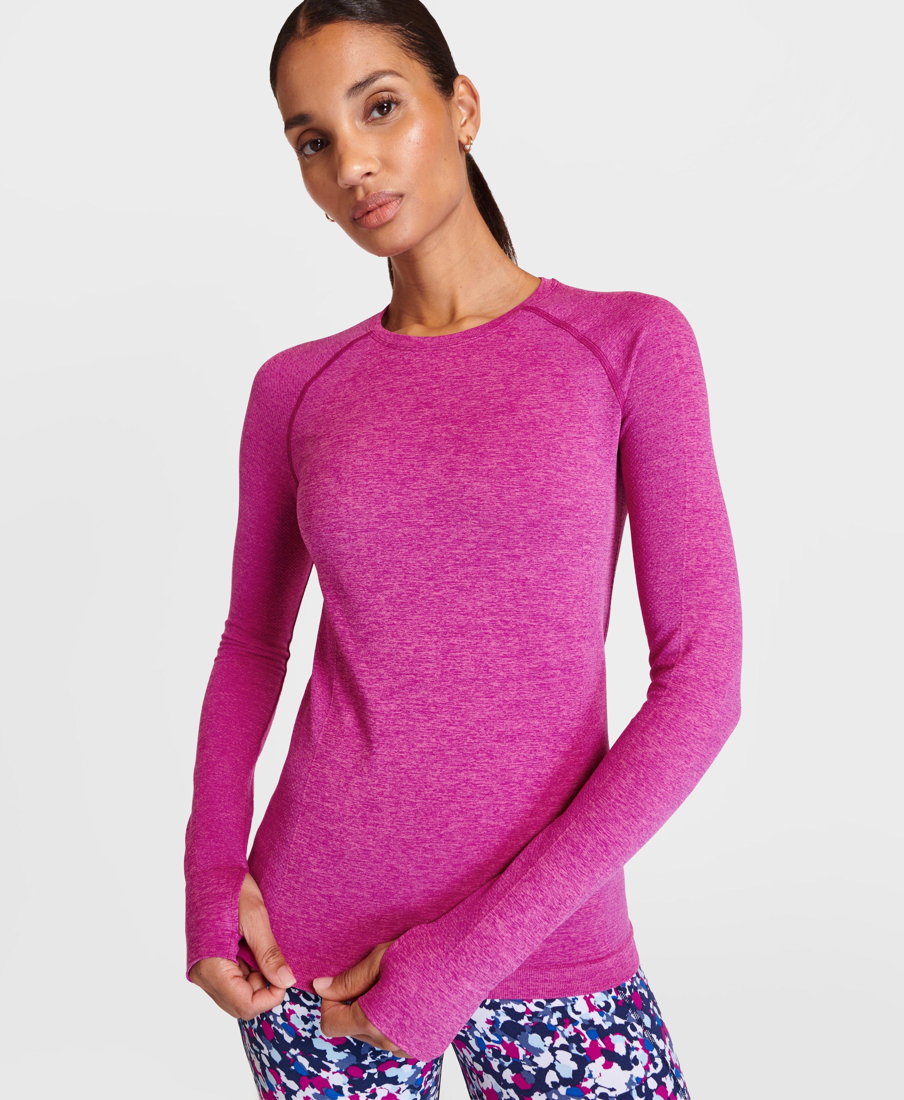 Athlete Seamless Workout Long Sleeve Top