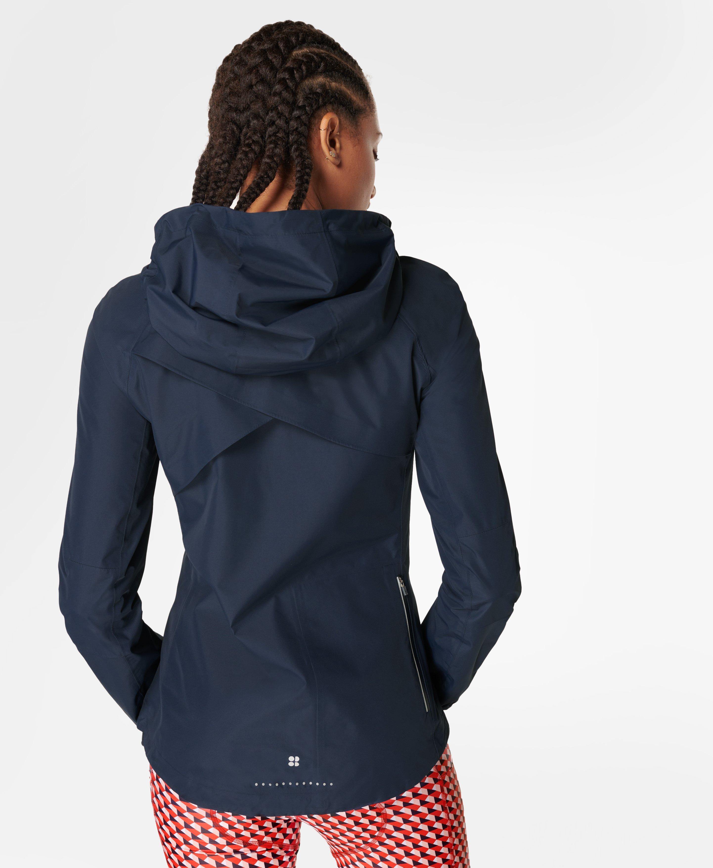 Commuter Waterproof Cycling Jacket- navyblue | Women's Jackets