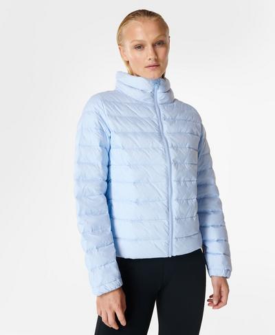 Pathfinder Packable Jacket, Breeze Blue | Sweaty Betty