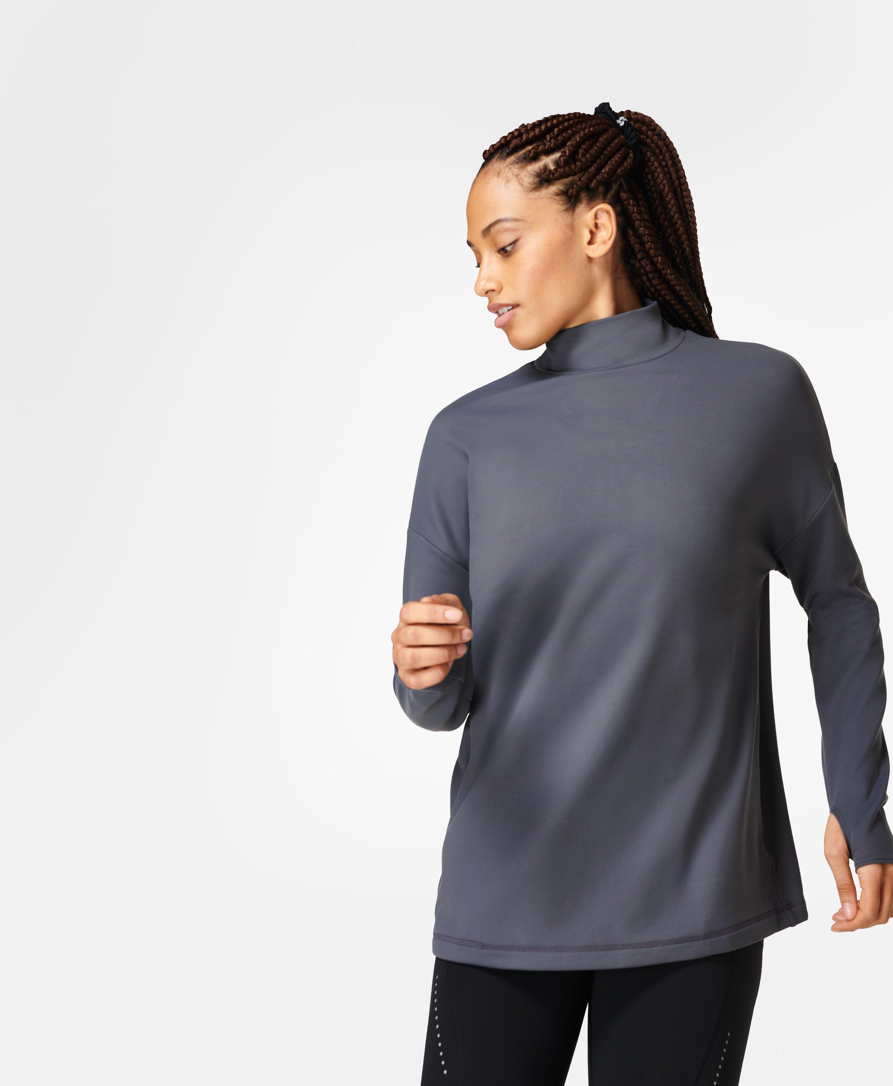 Therma High Neck Running Sweatshirt 