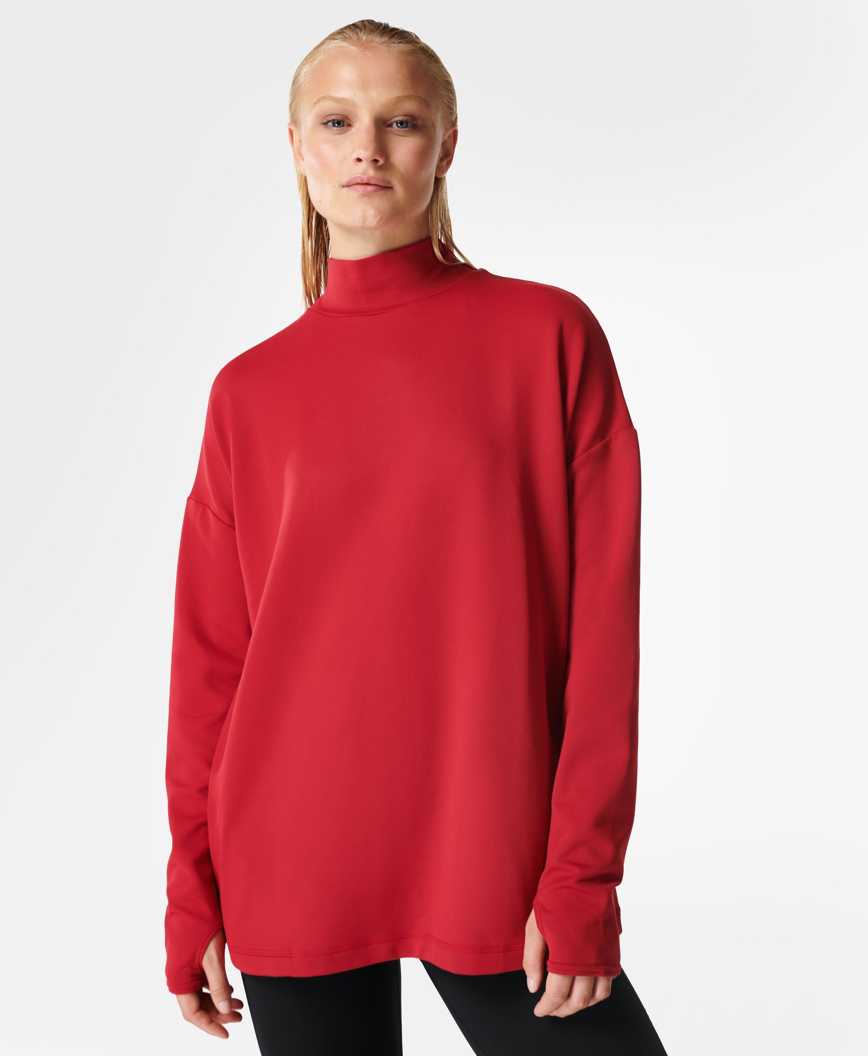 Therma High Neck Running Sweatshirt