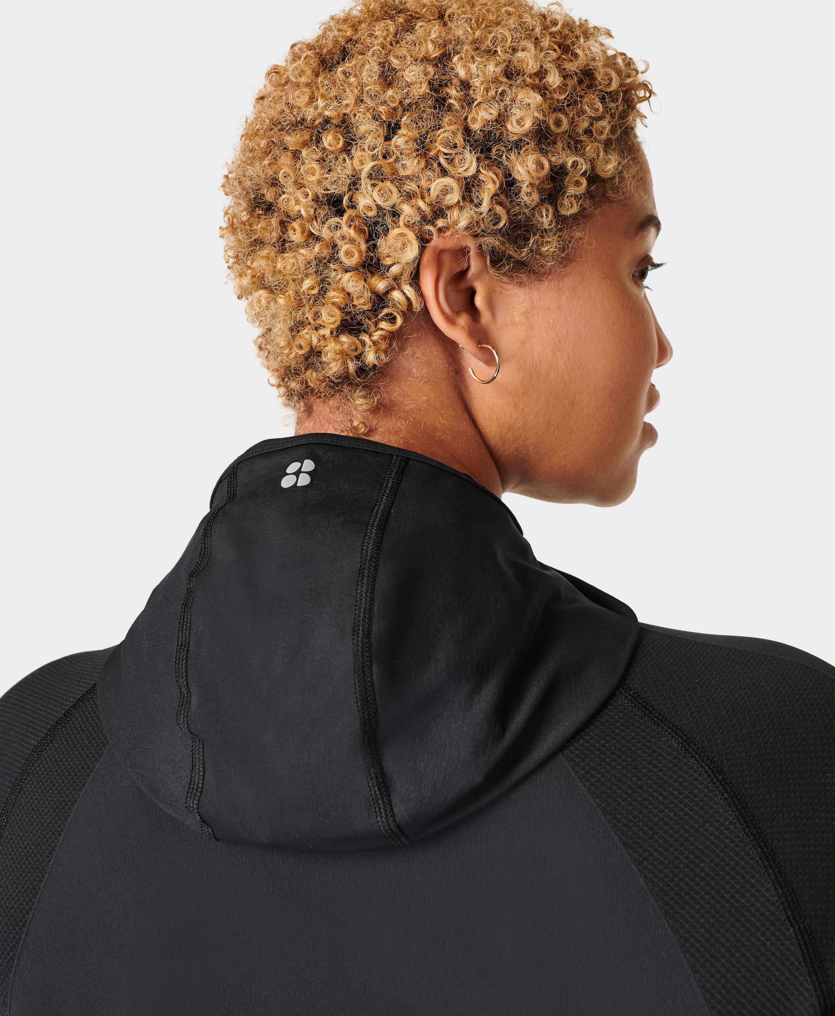 Under Armour Seamless Hoodie Womens Active Hoodies Size XS, Color: Black 