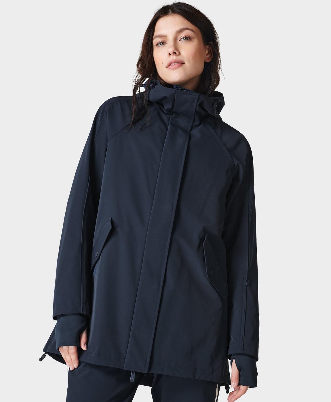 Alpine Ski Jacket - Navy Blue | Women's Ski Clothes | Sweaty Betty