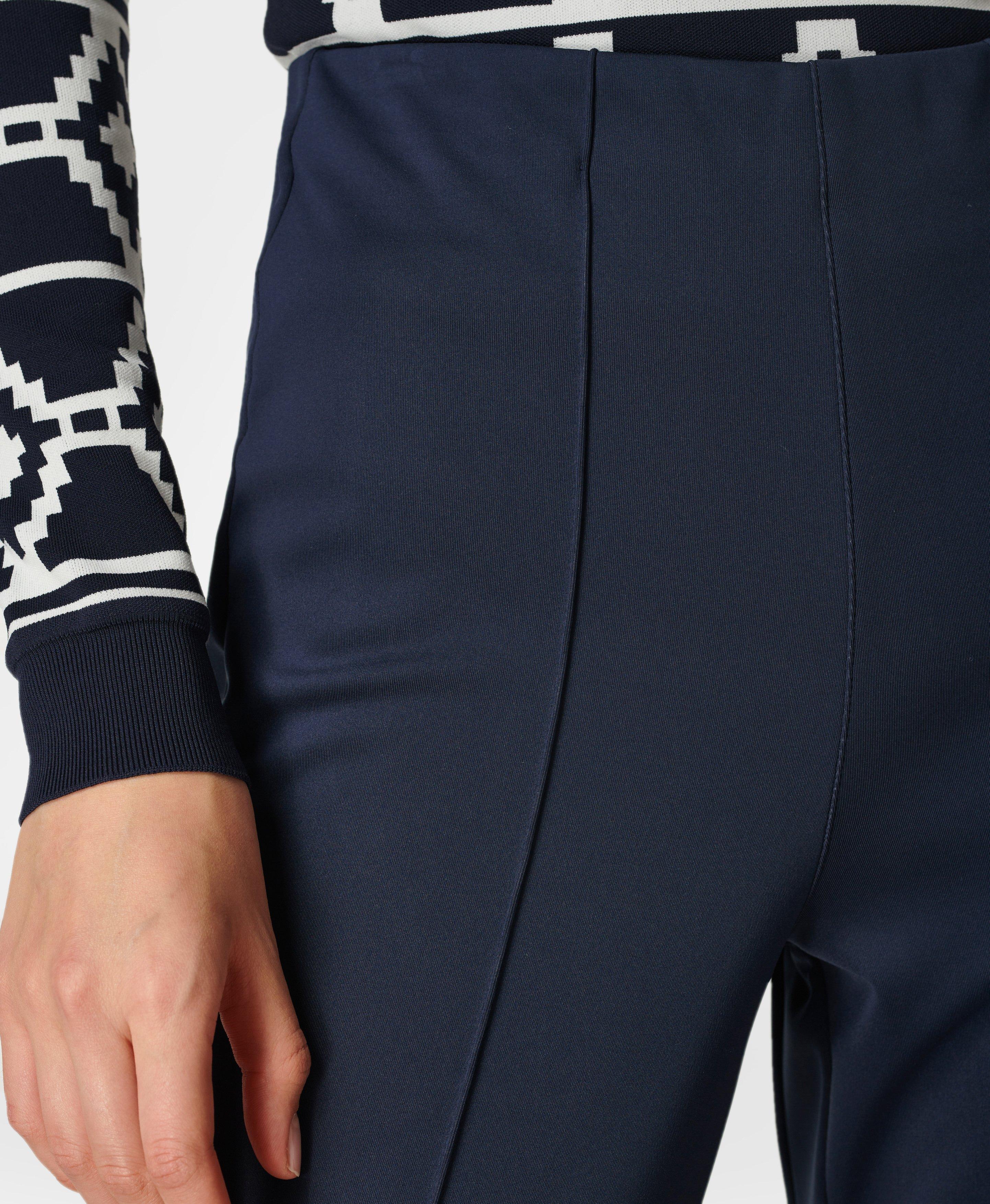 Off Piste Stirrup Ski Pants - Navy Blue