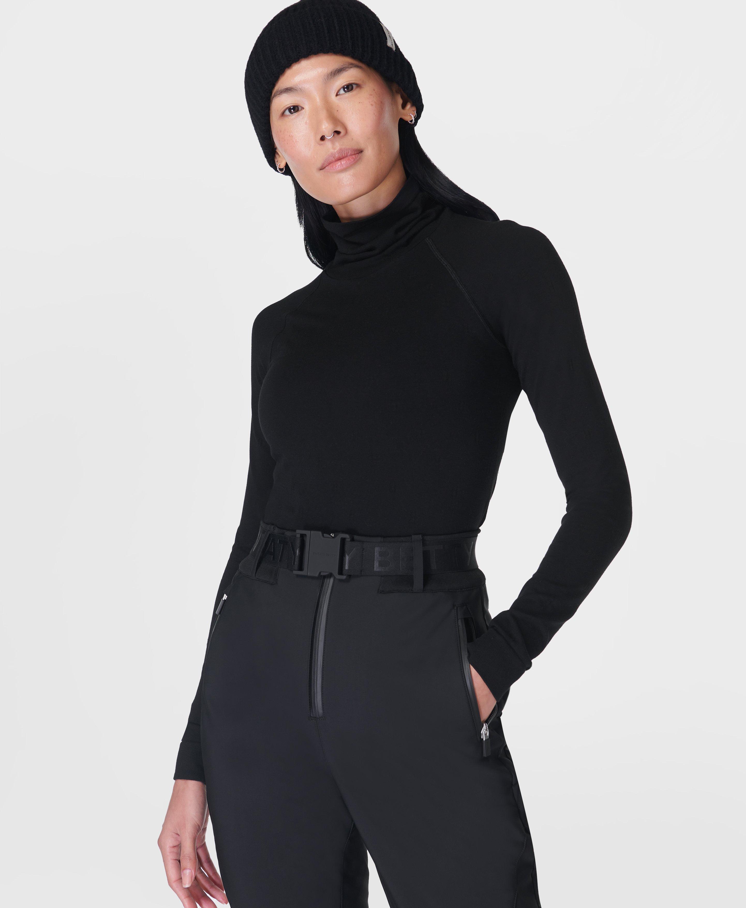 Wander By Hottotties Women's Seamless Thermal Turtleneck Top - Black L :  Target