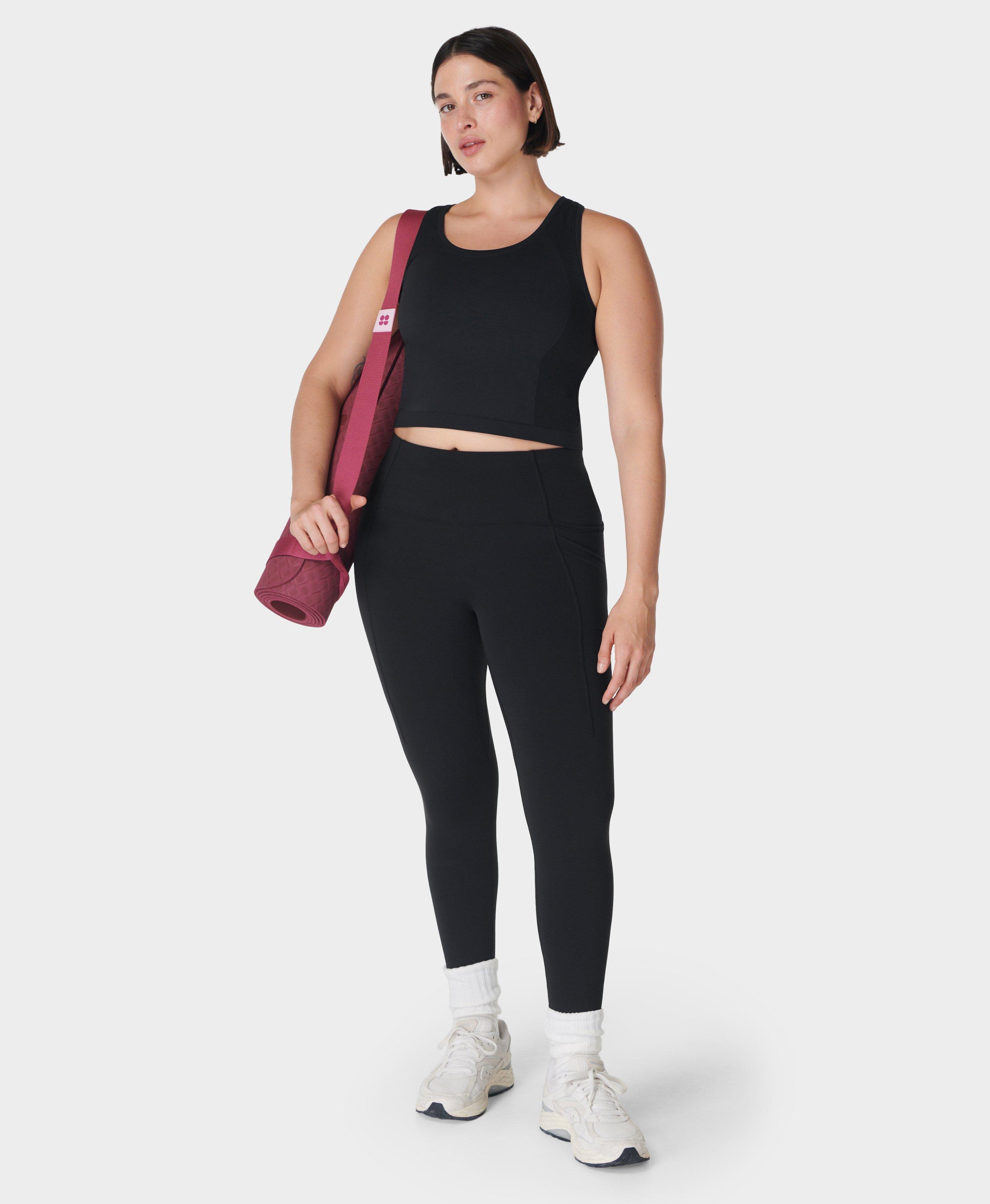 Super Soft Yoga Leggings - Black, Women's Leggings