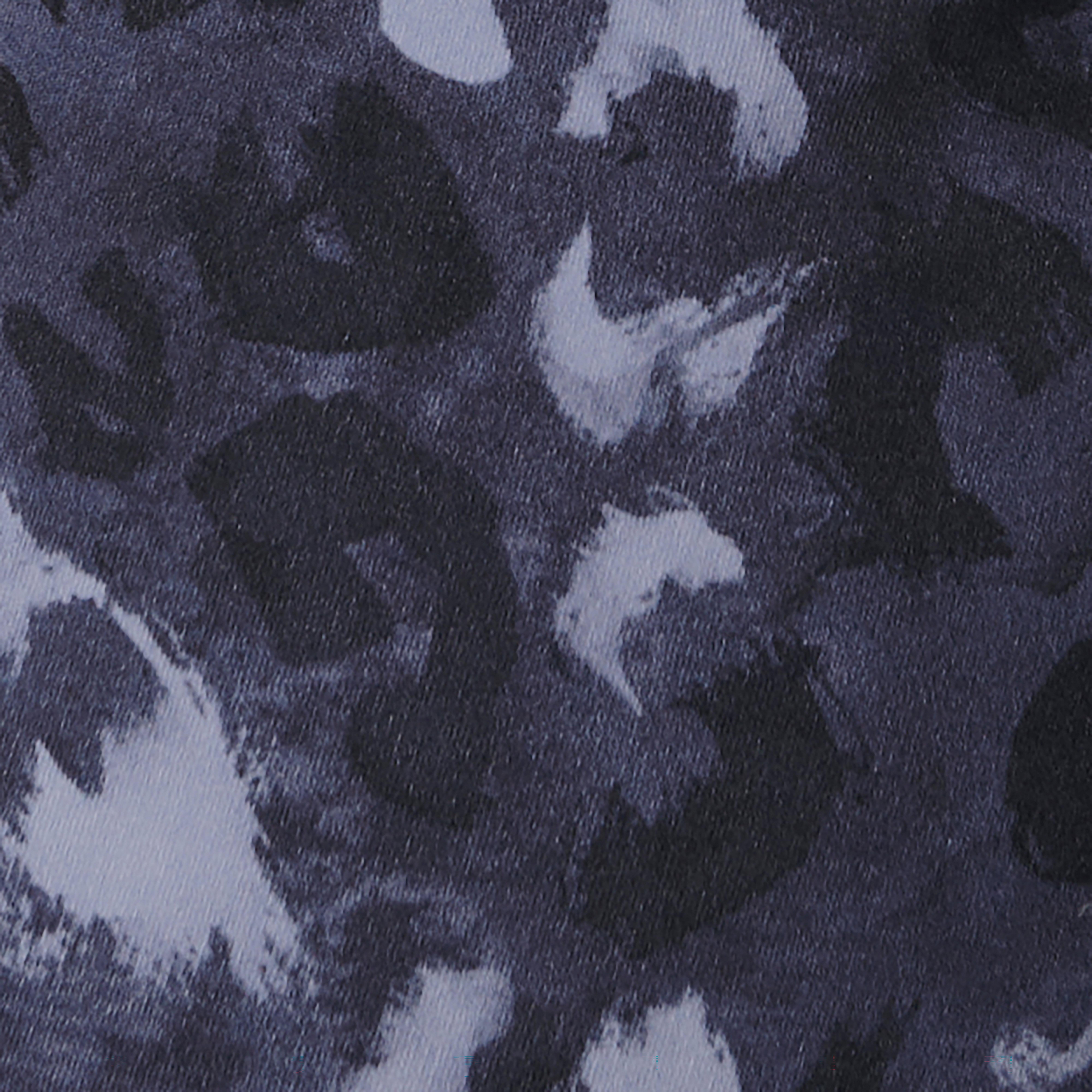 Swatch color Blue Leopard Shadow Print