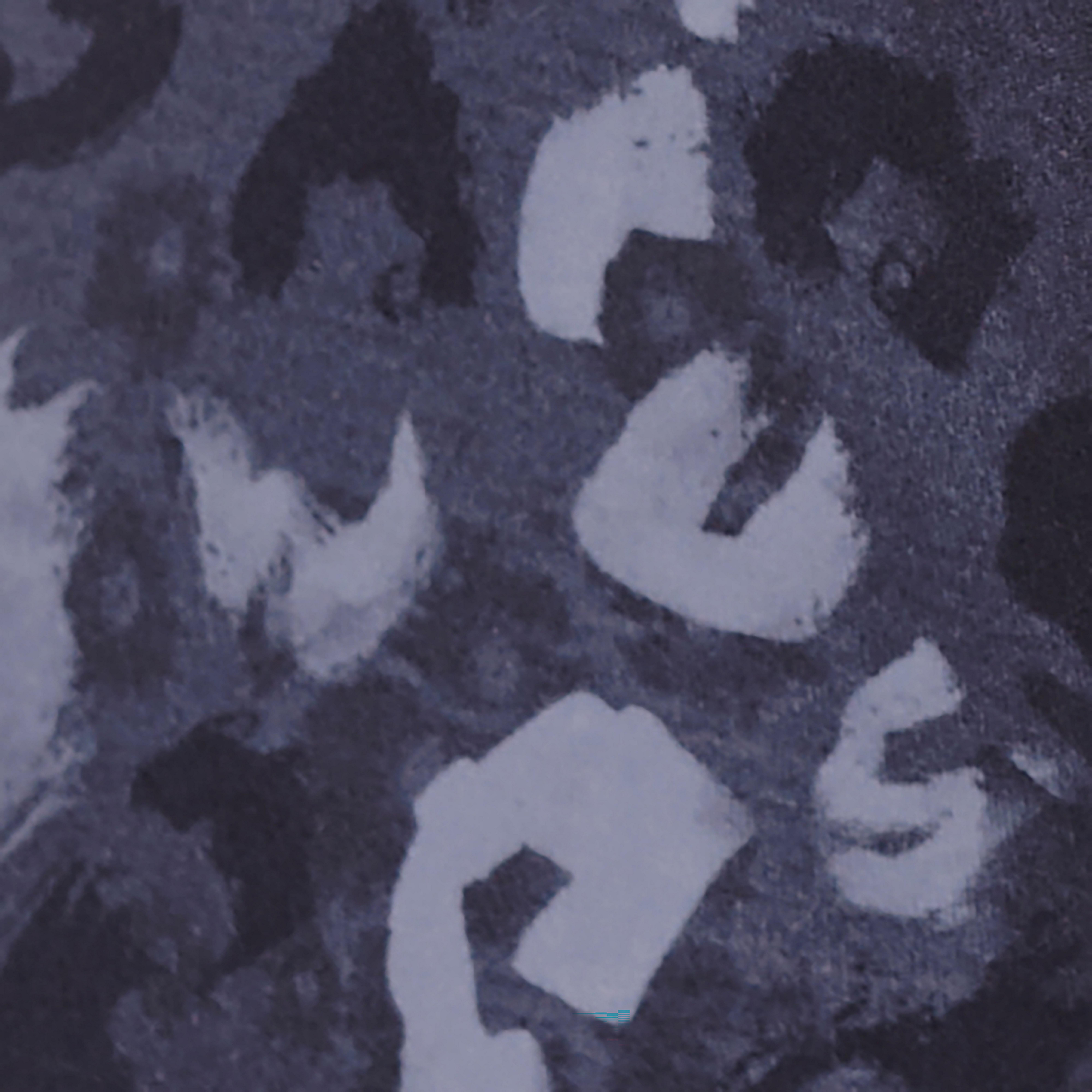 Swatch color Blue Leopard Shadow Print