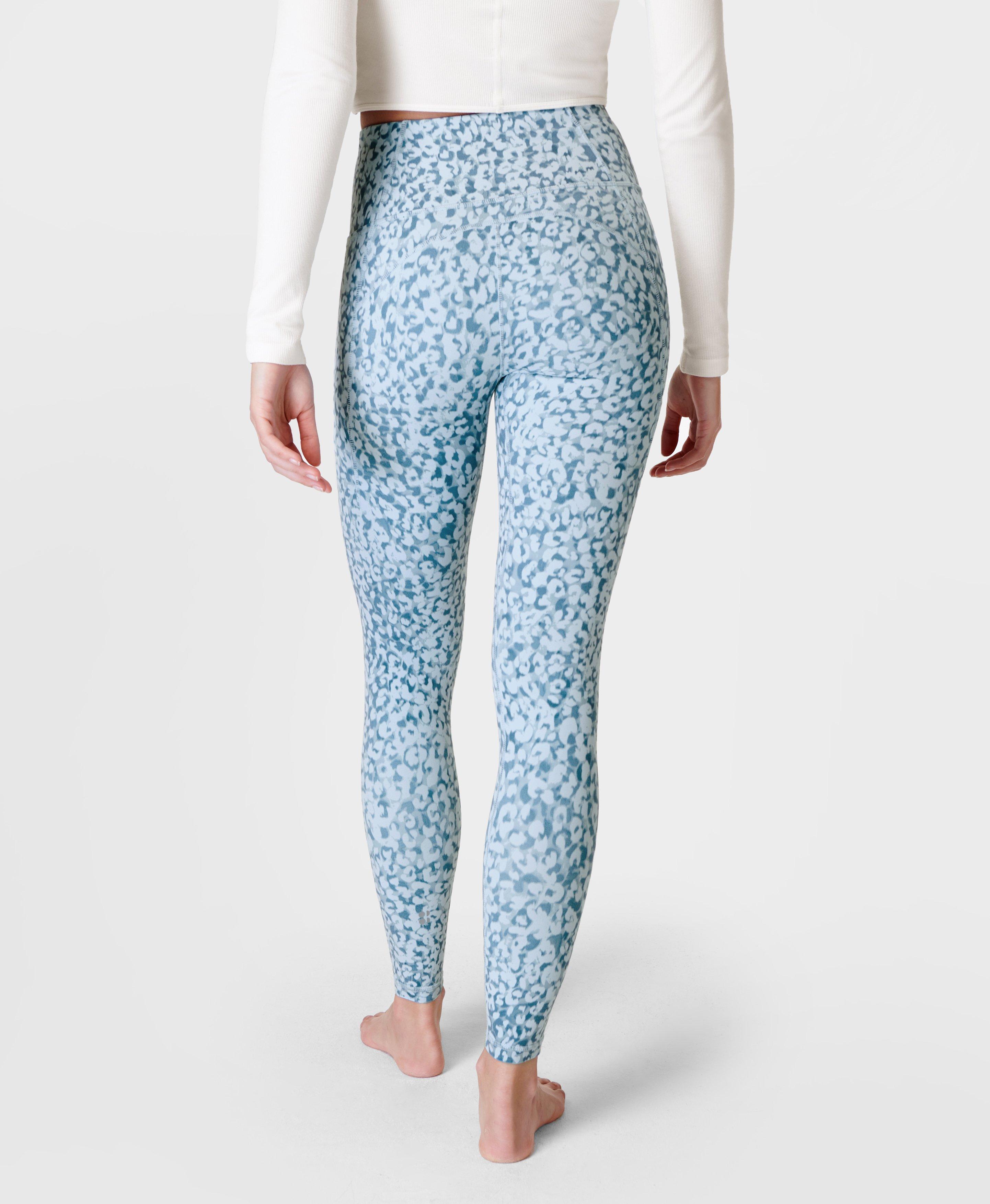 Restyled: Blue Eyelash Sweater + Leopard Ponte Leggings – Life