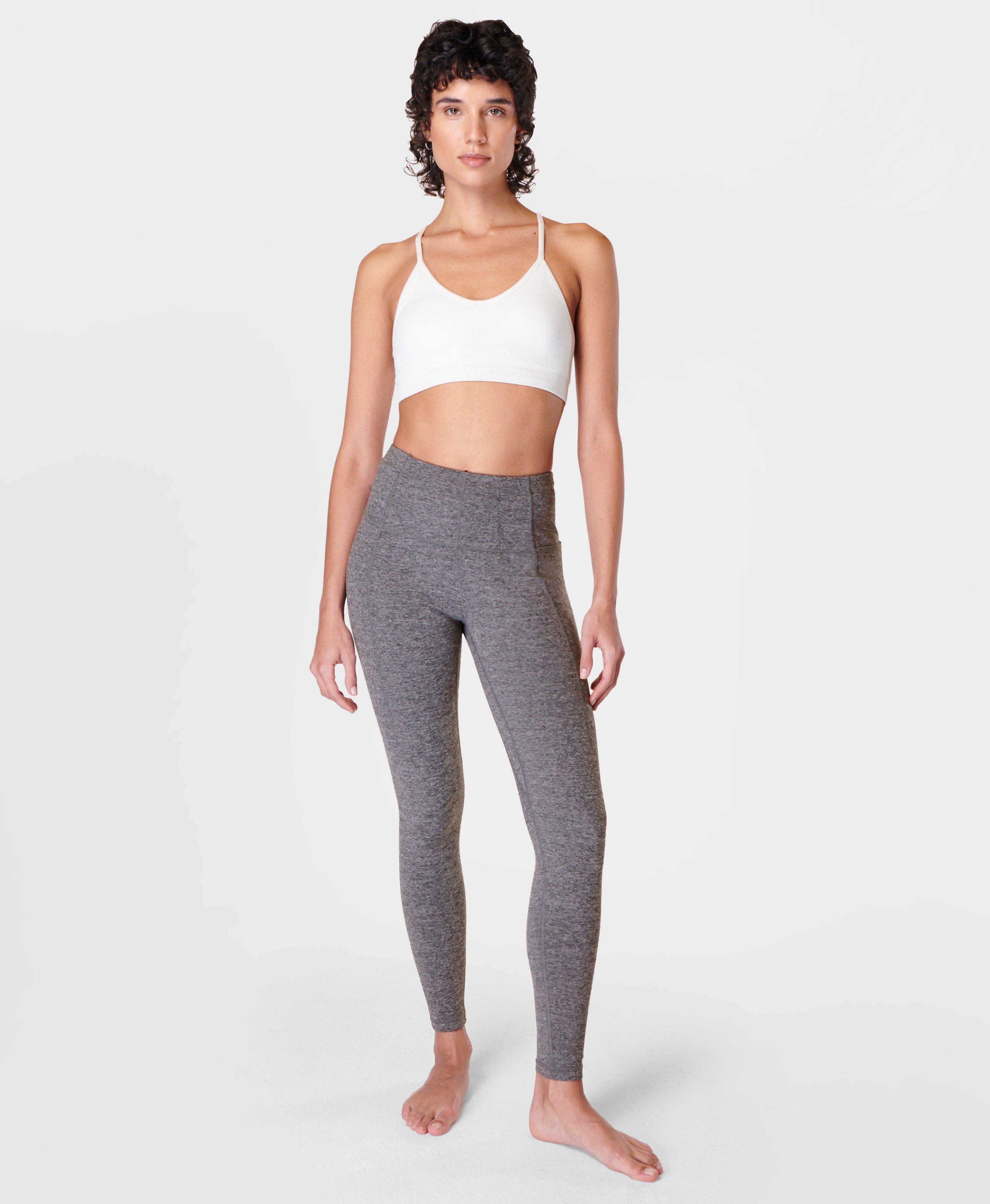 Women's Grey Marl Supersoft Seamless Leggings